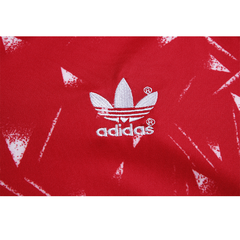 1989/91 Liverpool Home Long Sleeve Retro Football Shirt