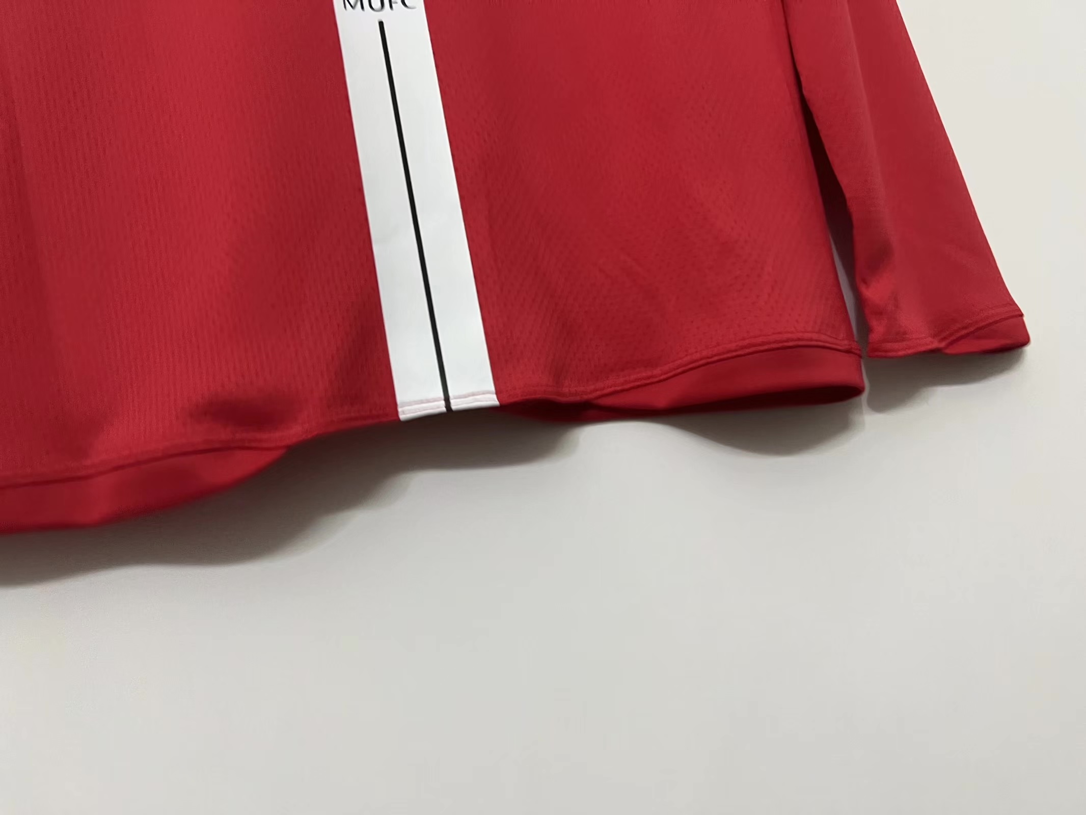 2007/08 Manchester United Home Champions League Edition Long Sleeve Retro Football Shirt