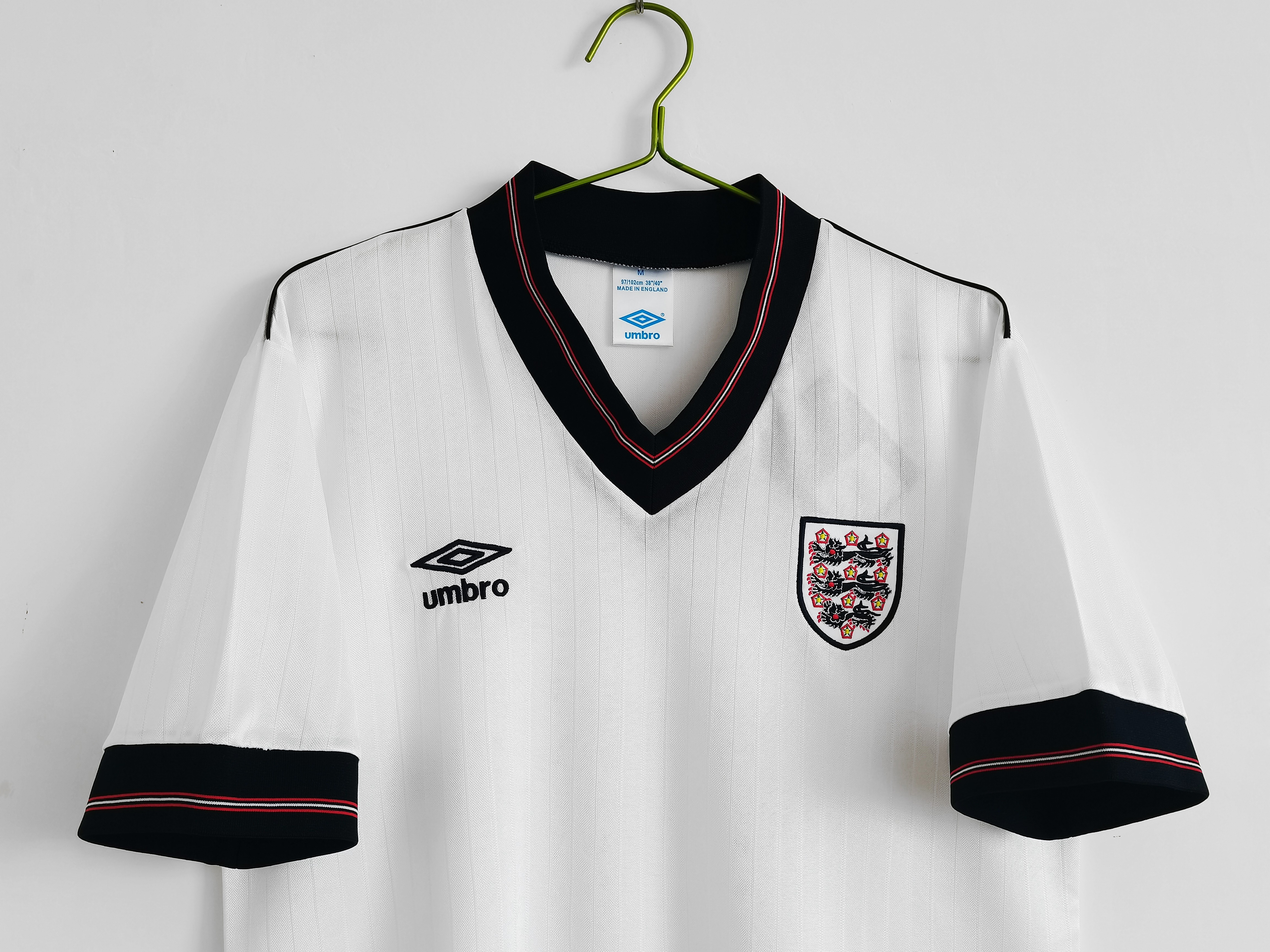 1984/87 England Home National Team Retro Jersey