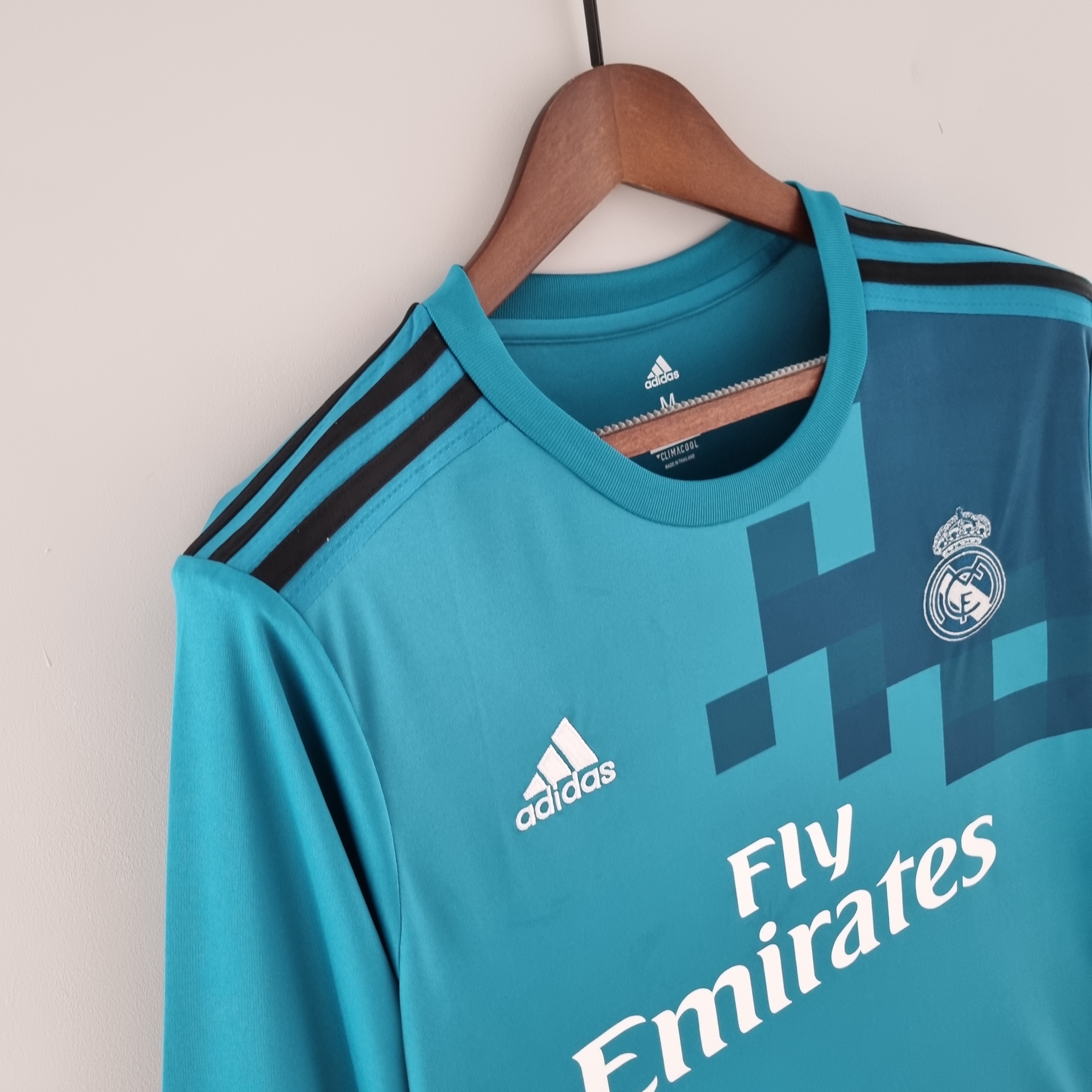 2017/18 Real Madrid Third Long Sleeve Retro Jersey
