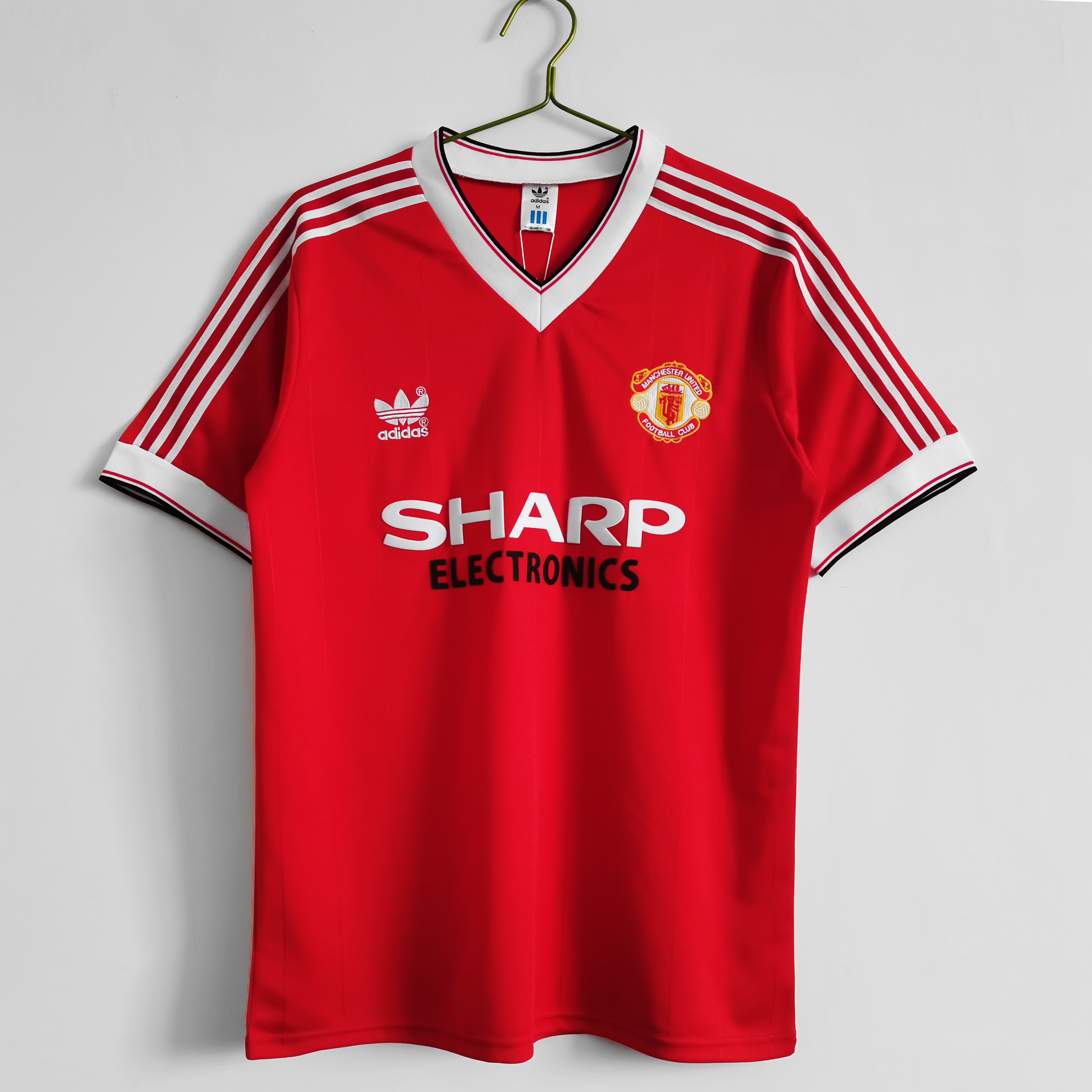 1983 Manchester United home MUFC retro jersey