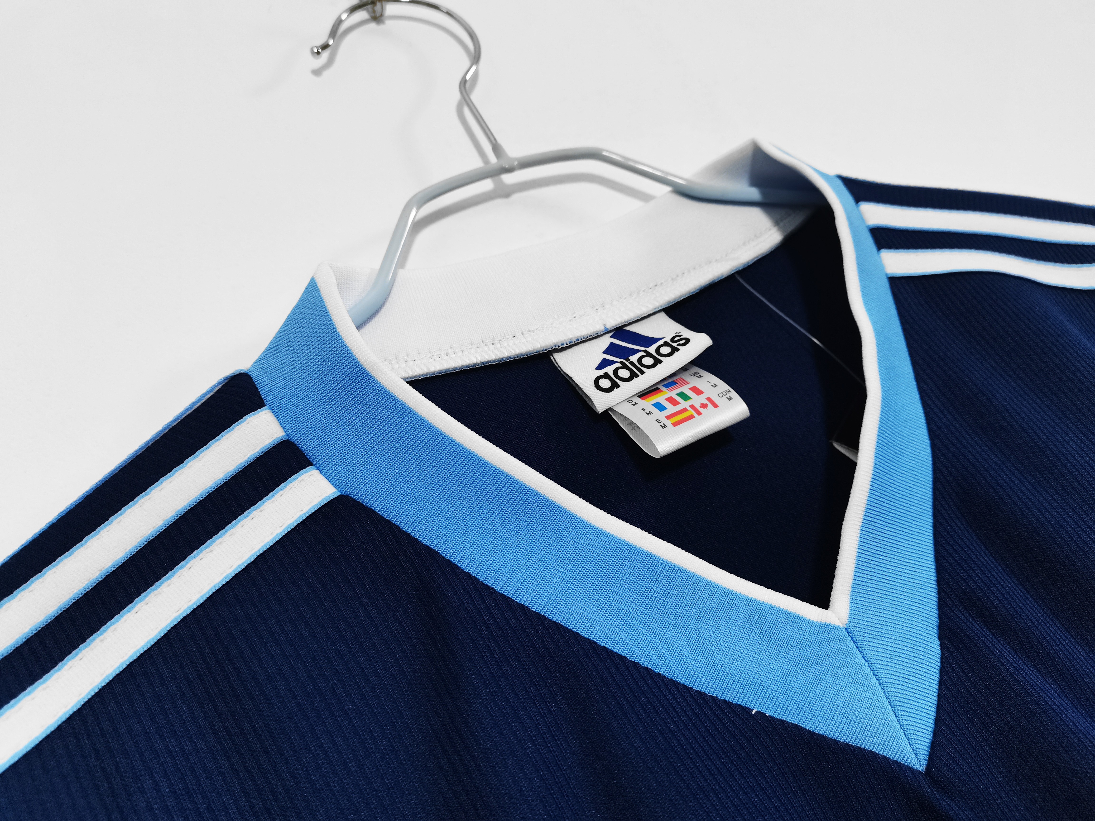 1998 Argentina away national team retro jersey