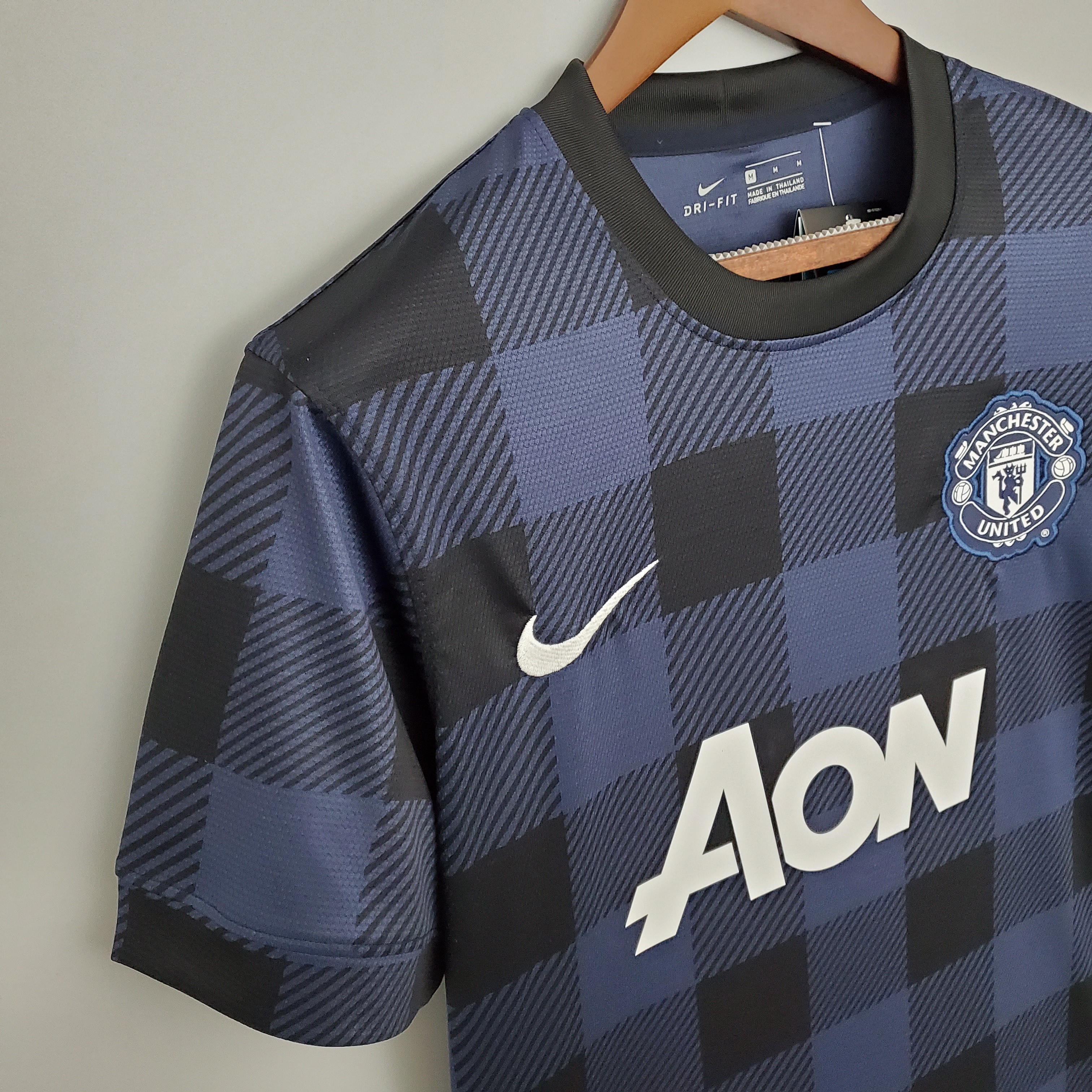 2013/14 Manchester United MUFC Away Retro Football Shirt M-U