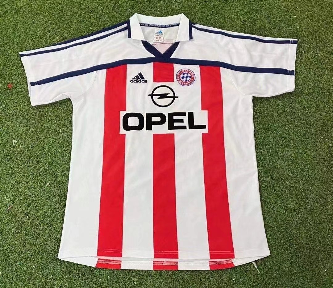 2000/01 Bayern Munich away retro shirt