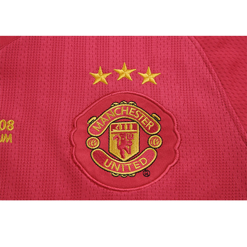 2008/09 Manchester united Home Euro Three Stars