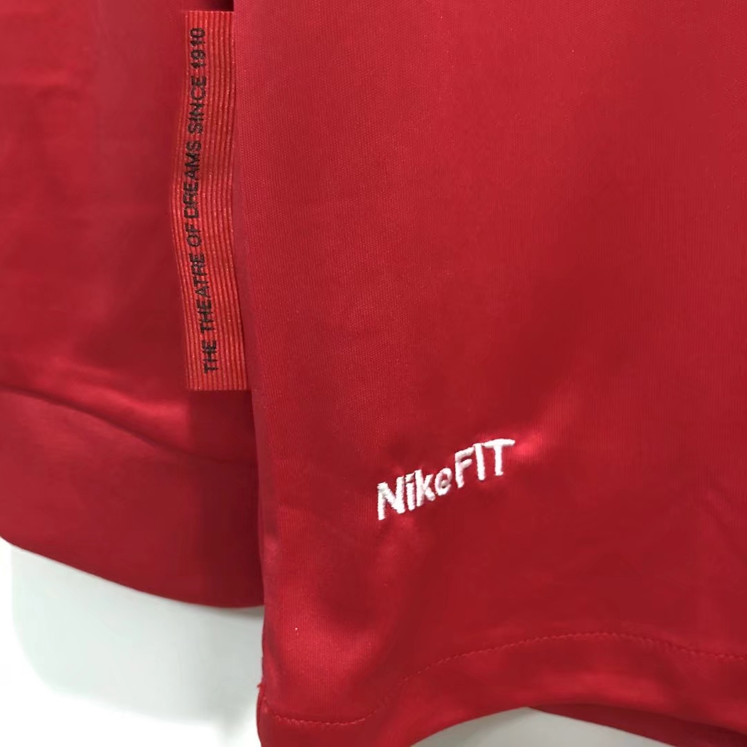 2010 Manchester United home MUFC long-sleeved retro football jersey