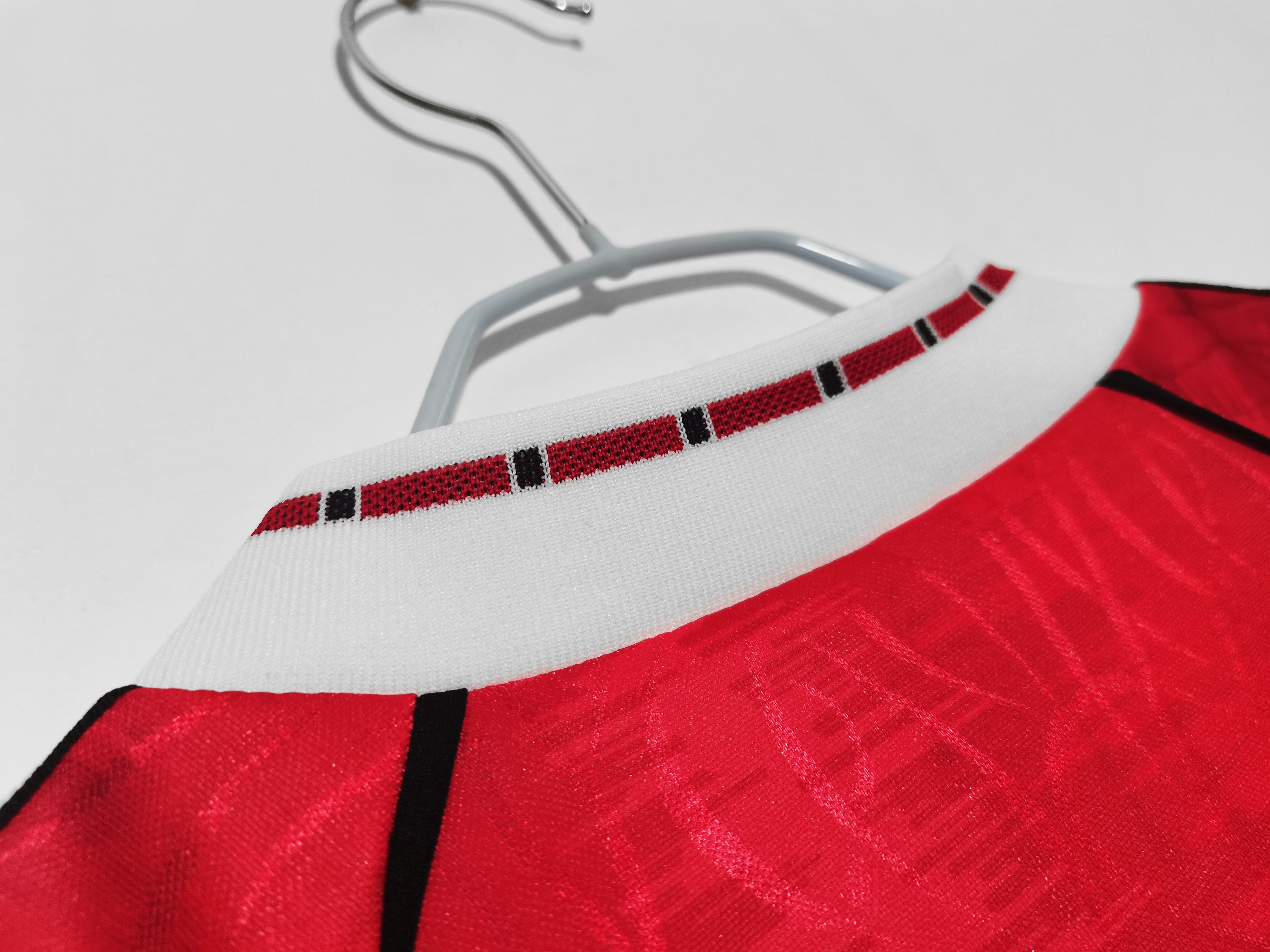 1991-92 Manchester United Home MUFC Retro Football Shirt