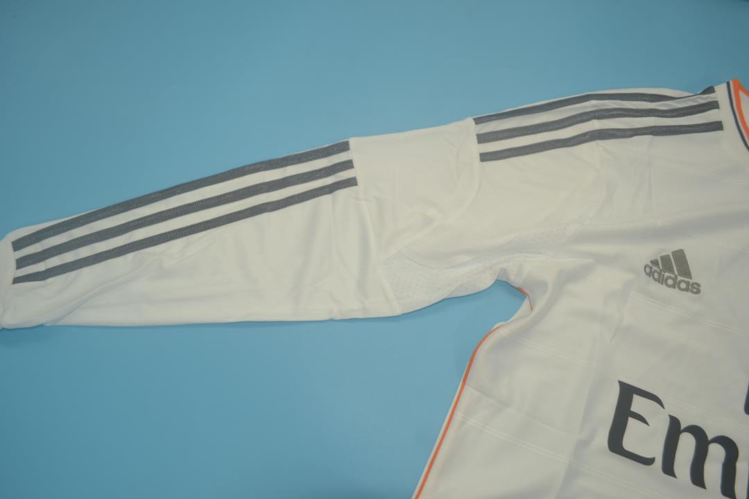 2013/14 Real Madrid Home Long Sleeve Vintage Shirt