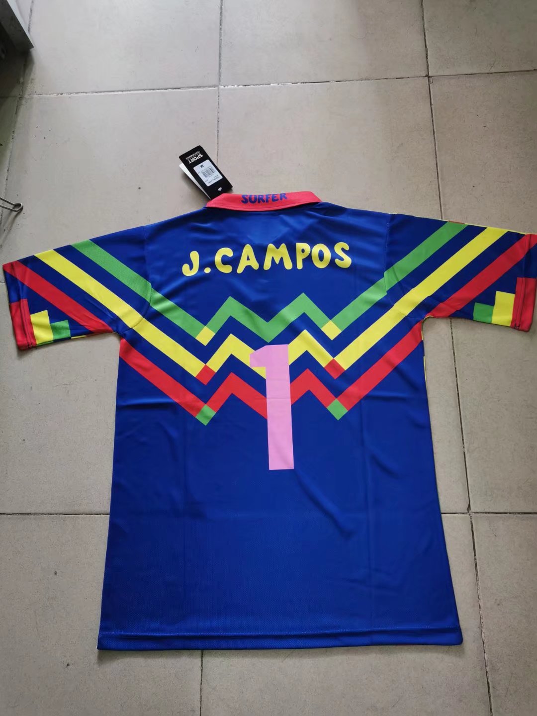 1998 Mexico goalkeeper suit Campos