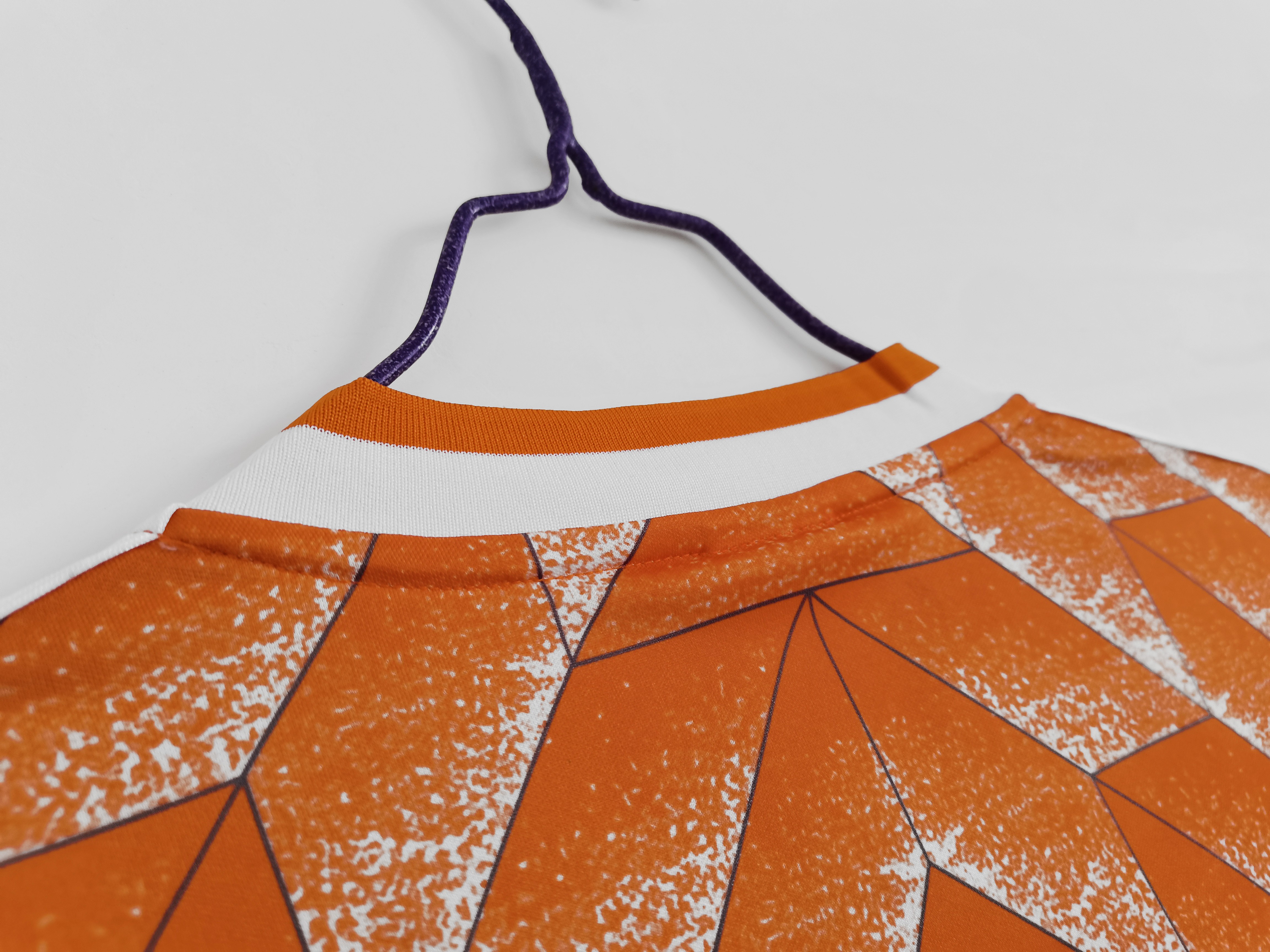 1988 Netherlands Home National Team Retro Football Jersey