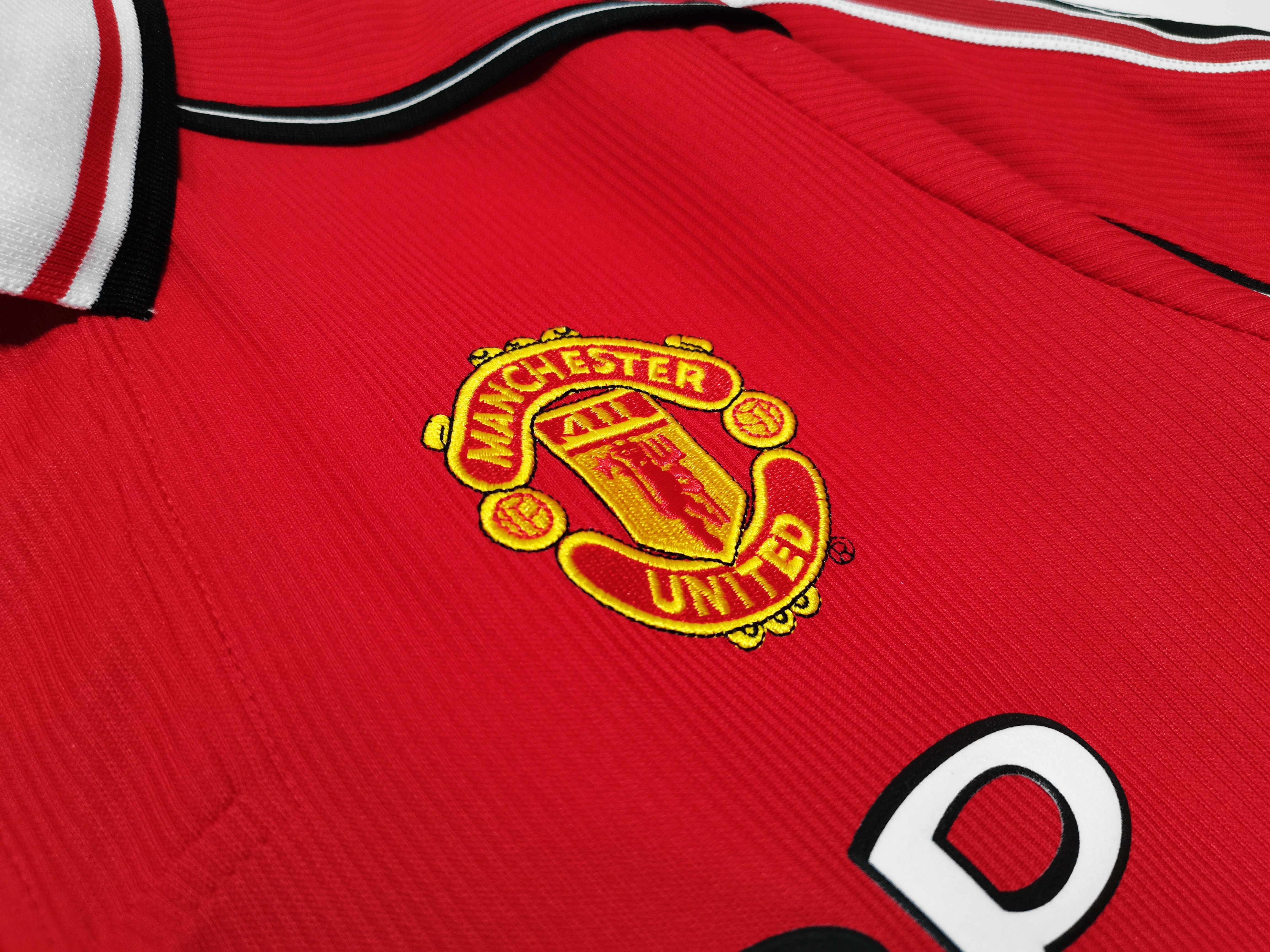 1998 Manchester United home MUFC retro football jersey