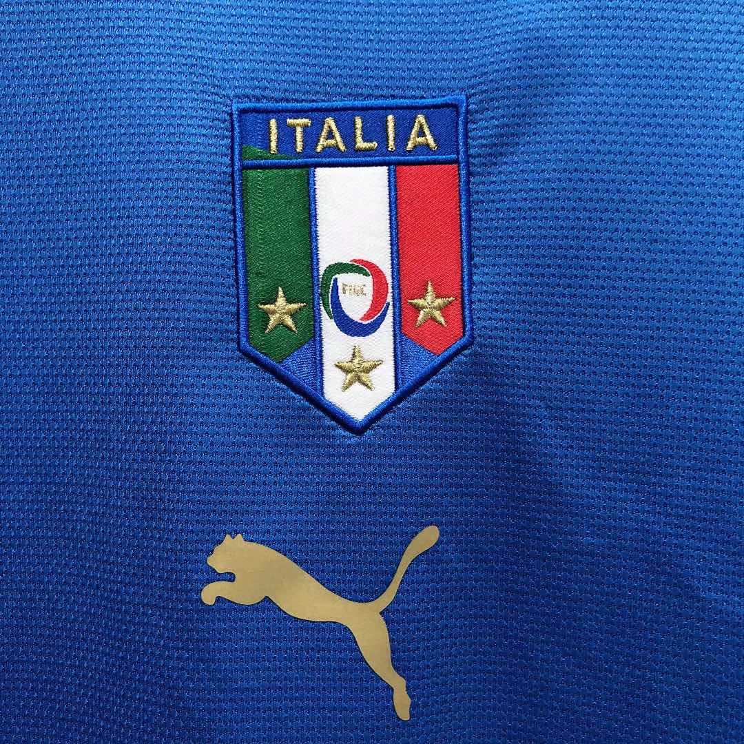 2006 Italy home national team retro football jersey