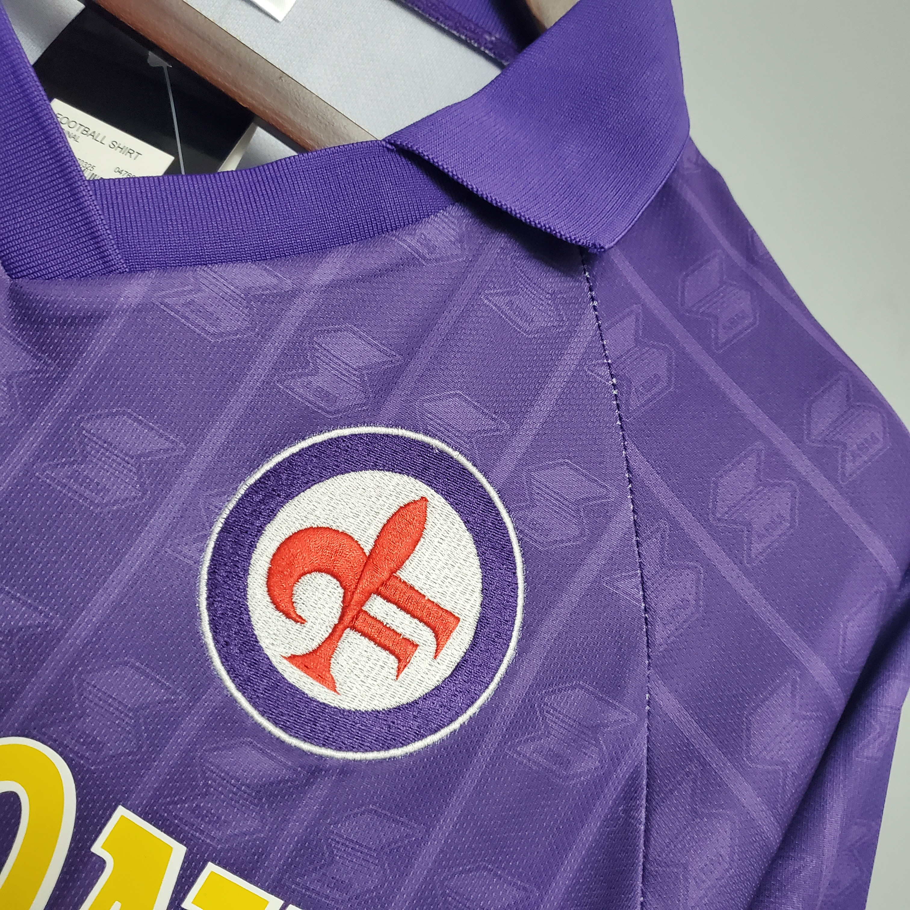 1989/1990 Fiorentina Home Retro Football Jersey