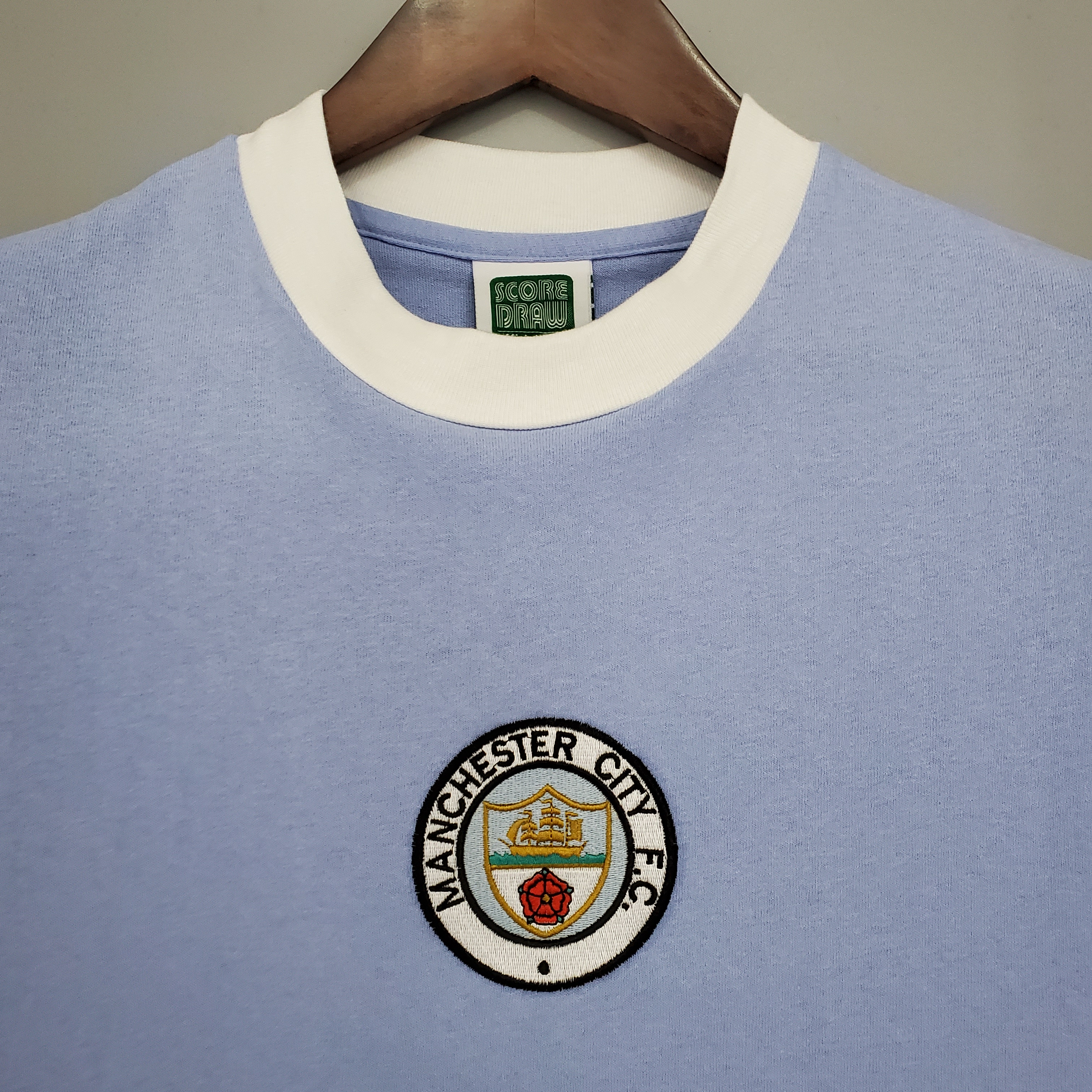 1972 Manchester City Retro Football Shirt  