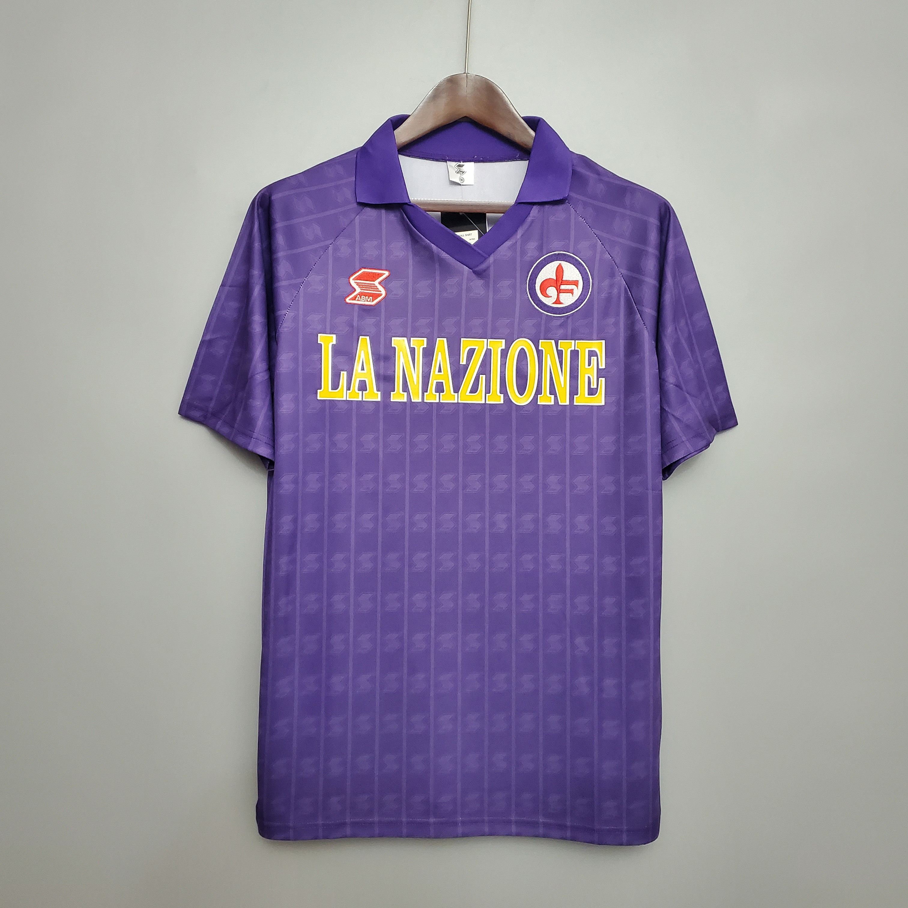 1989/1990 Fiorentina Home Retro Football Jersey