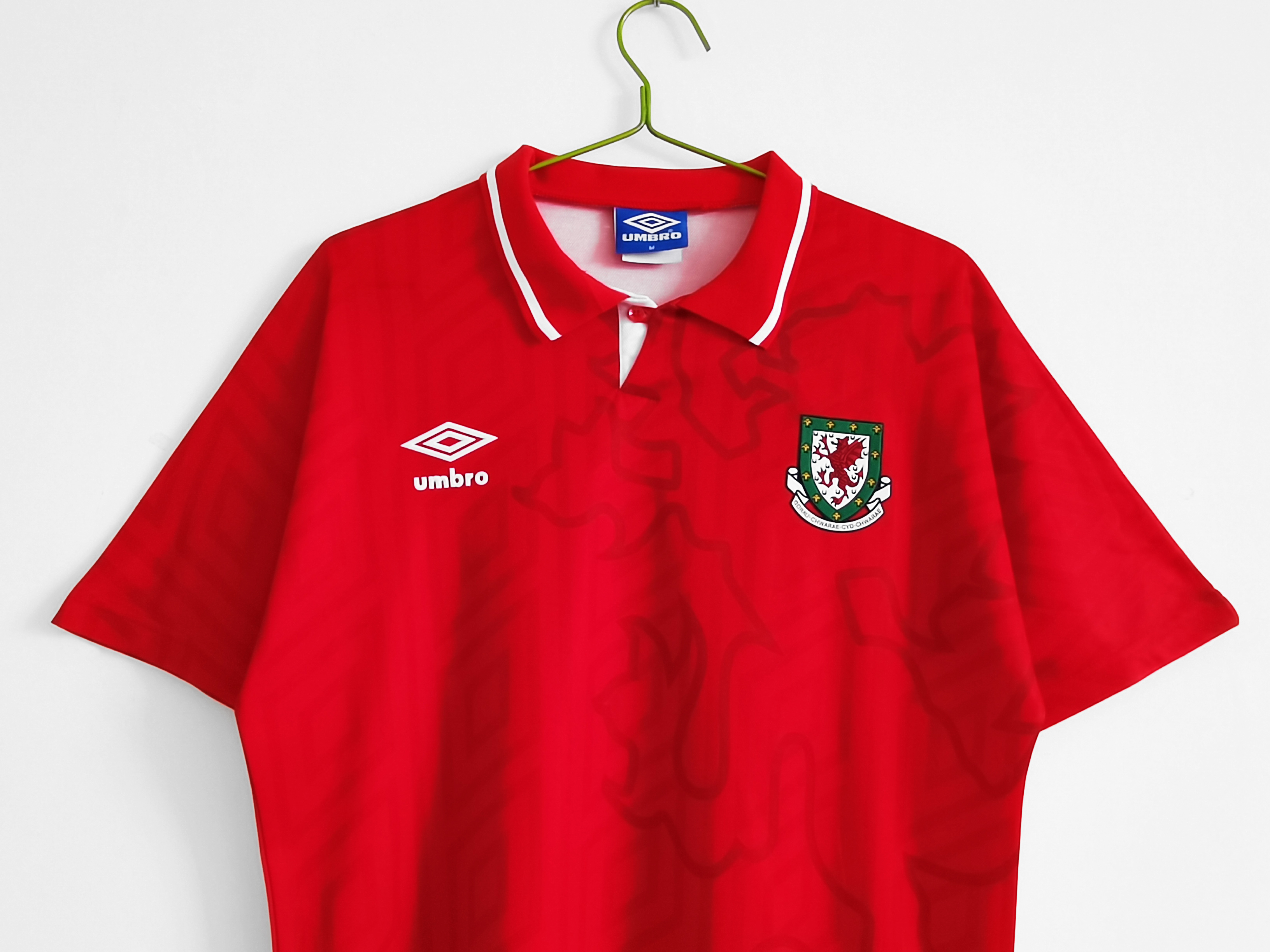 1992/94 Wales home national team retro jersey