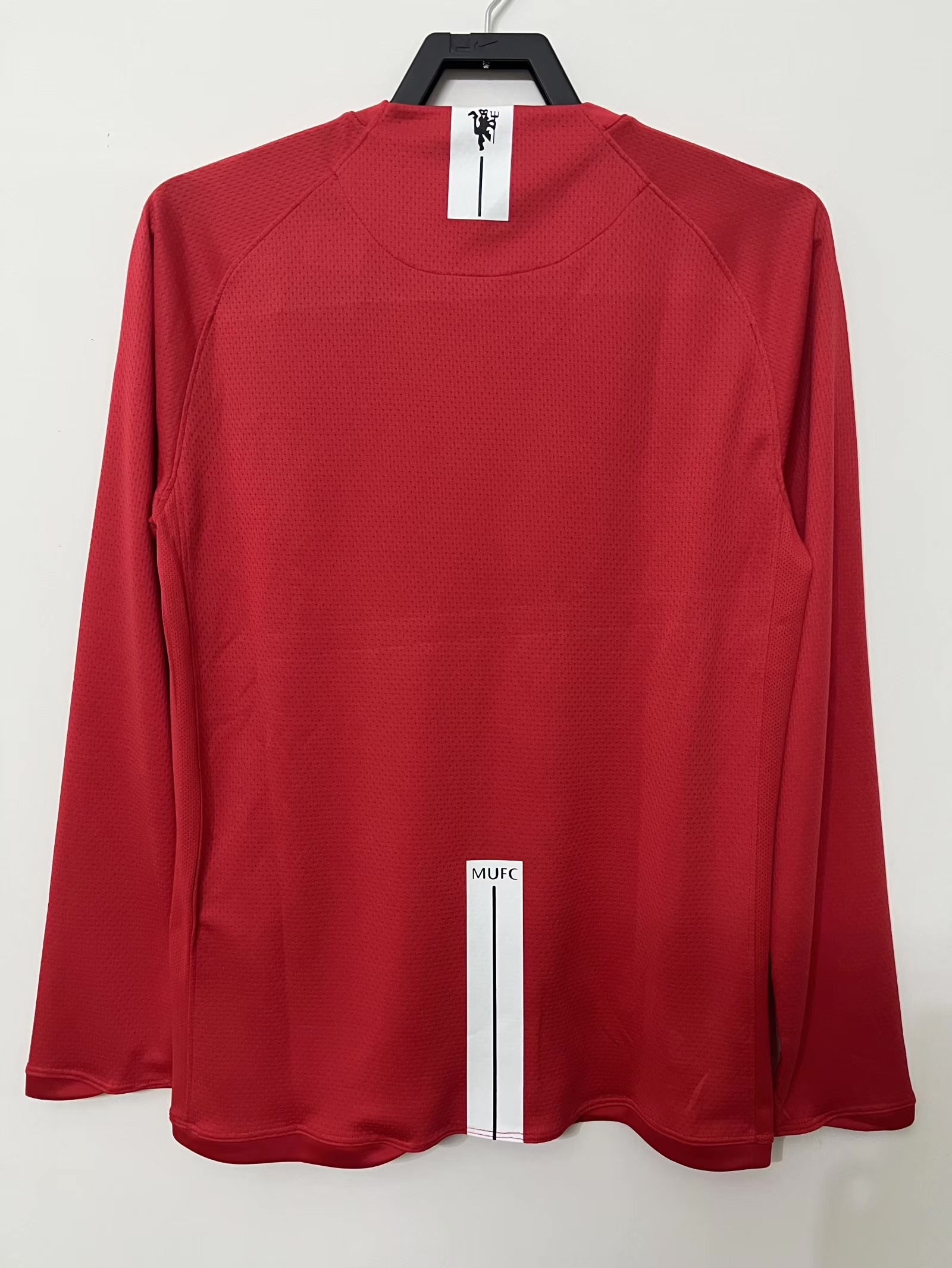 2007/08 Manchester United Home Champions League Edition Long Sleeve Retro Football Shirt