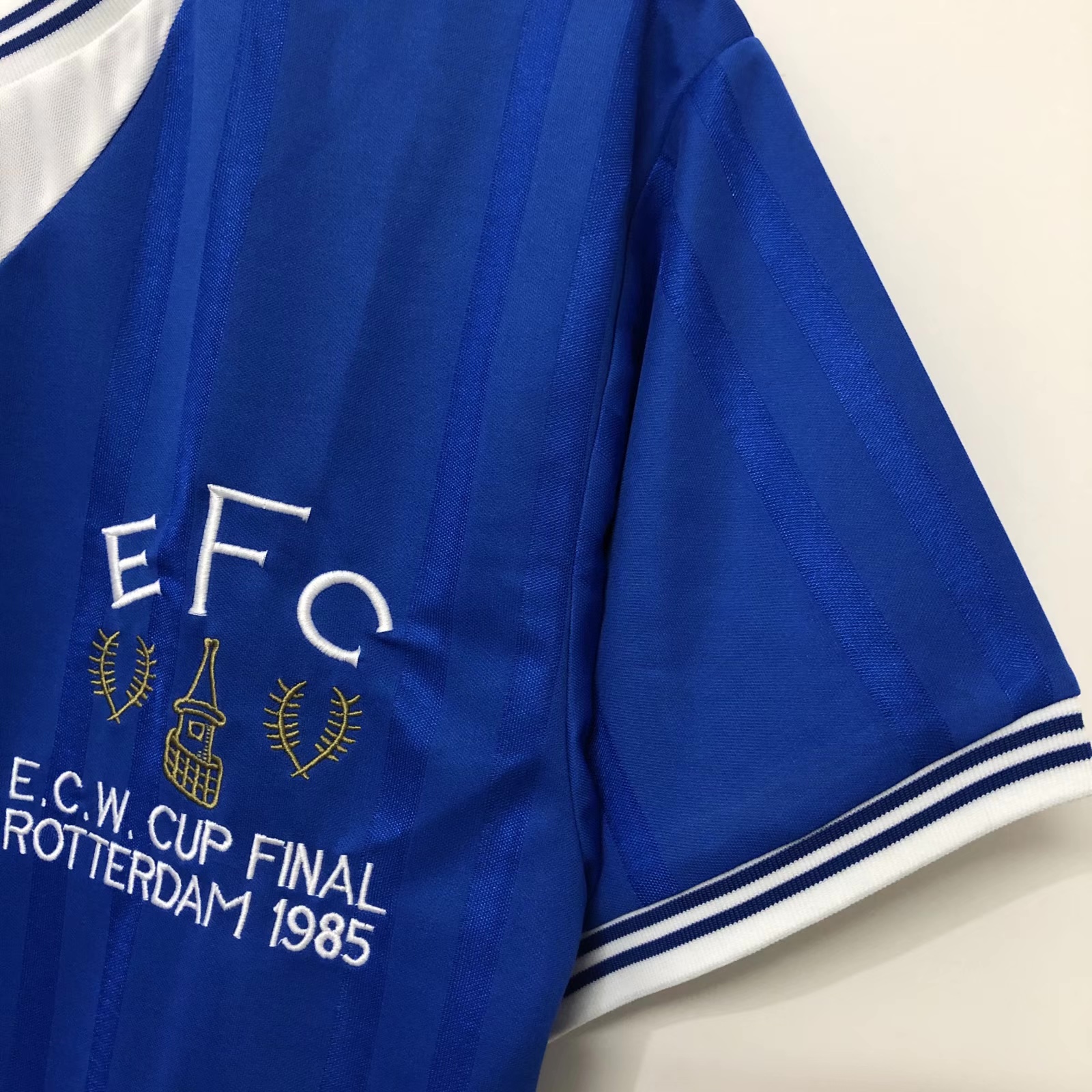 1985 Everton Home Retro Football Shirt