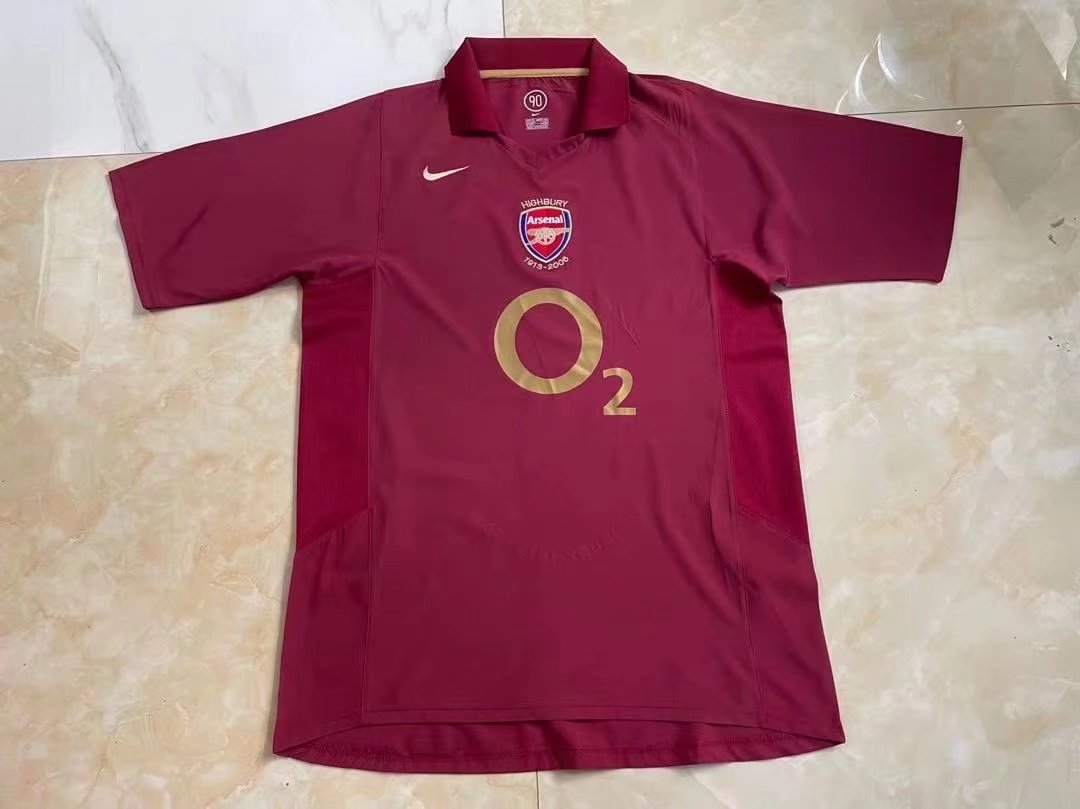 2005/06 Arsenal Home Vintage Shirt