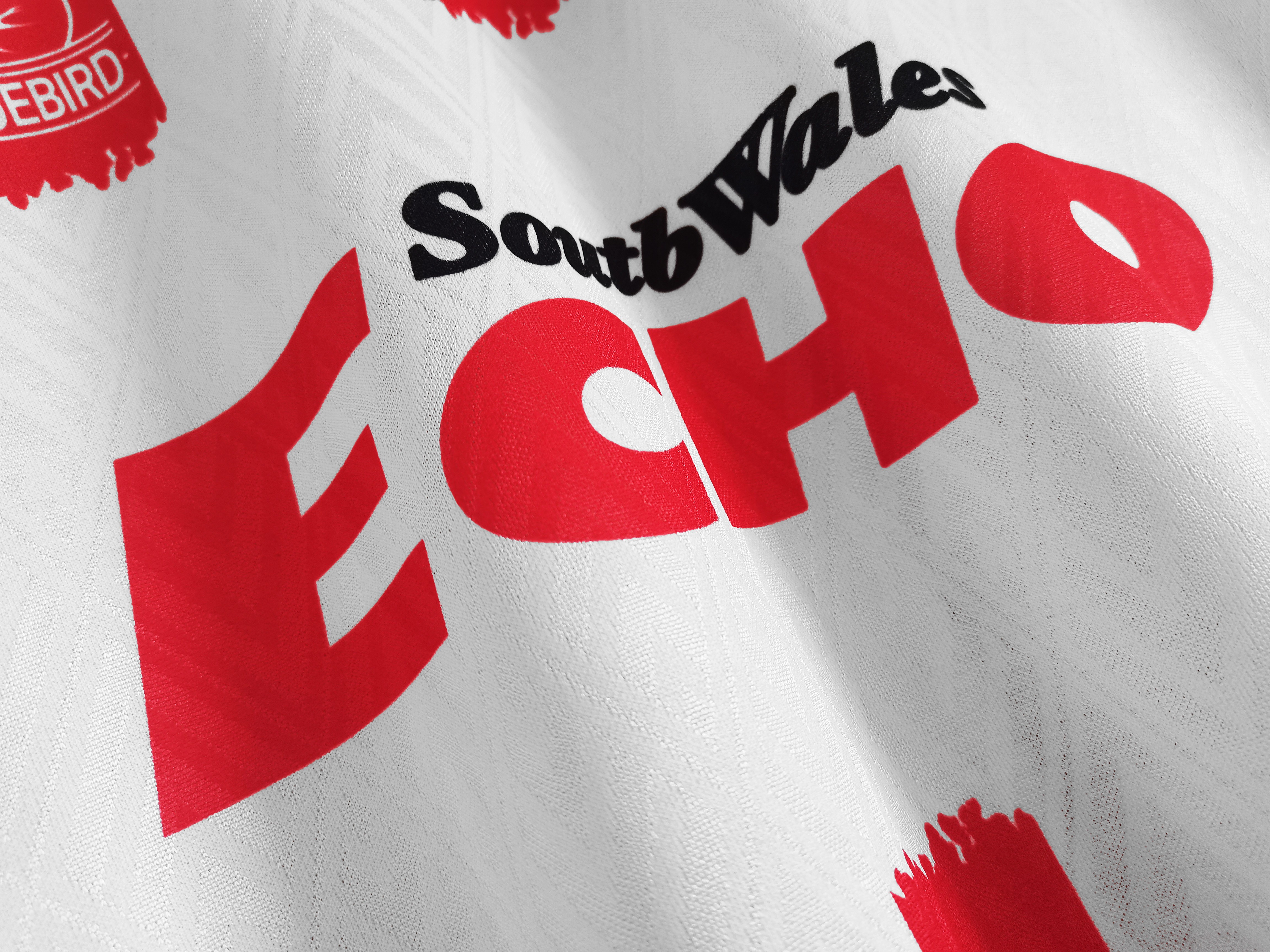 1990 Cardiff City red vintage shirt