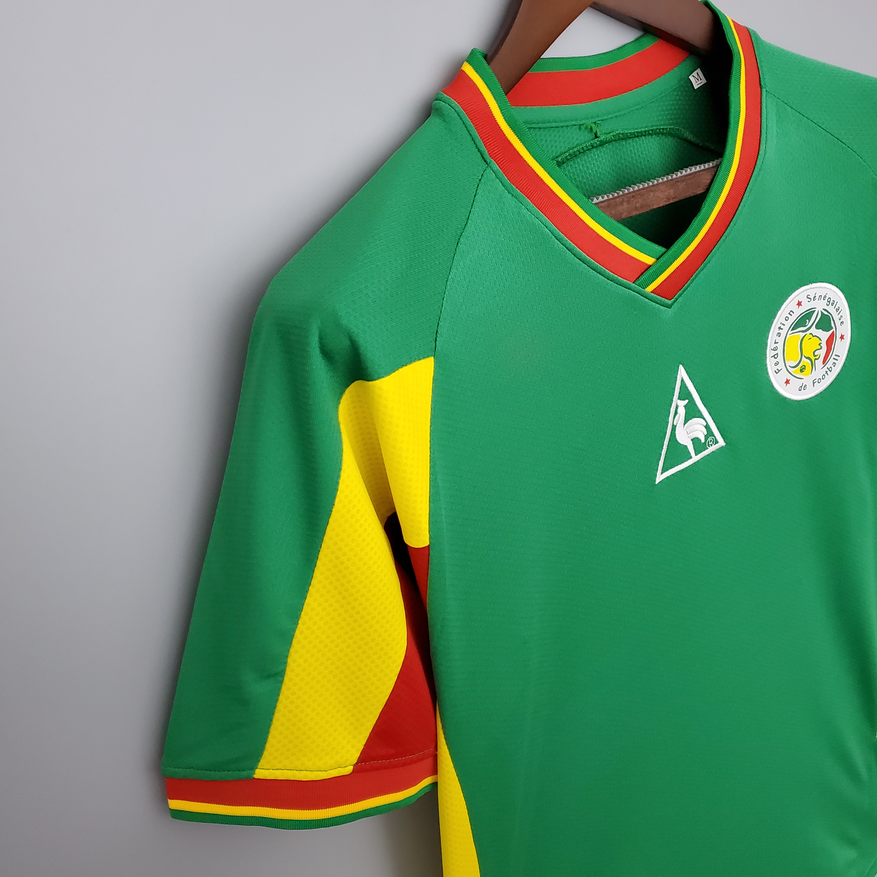 2002 Senegal Green National Team Retro Football Jersey