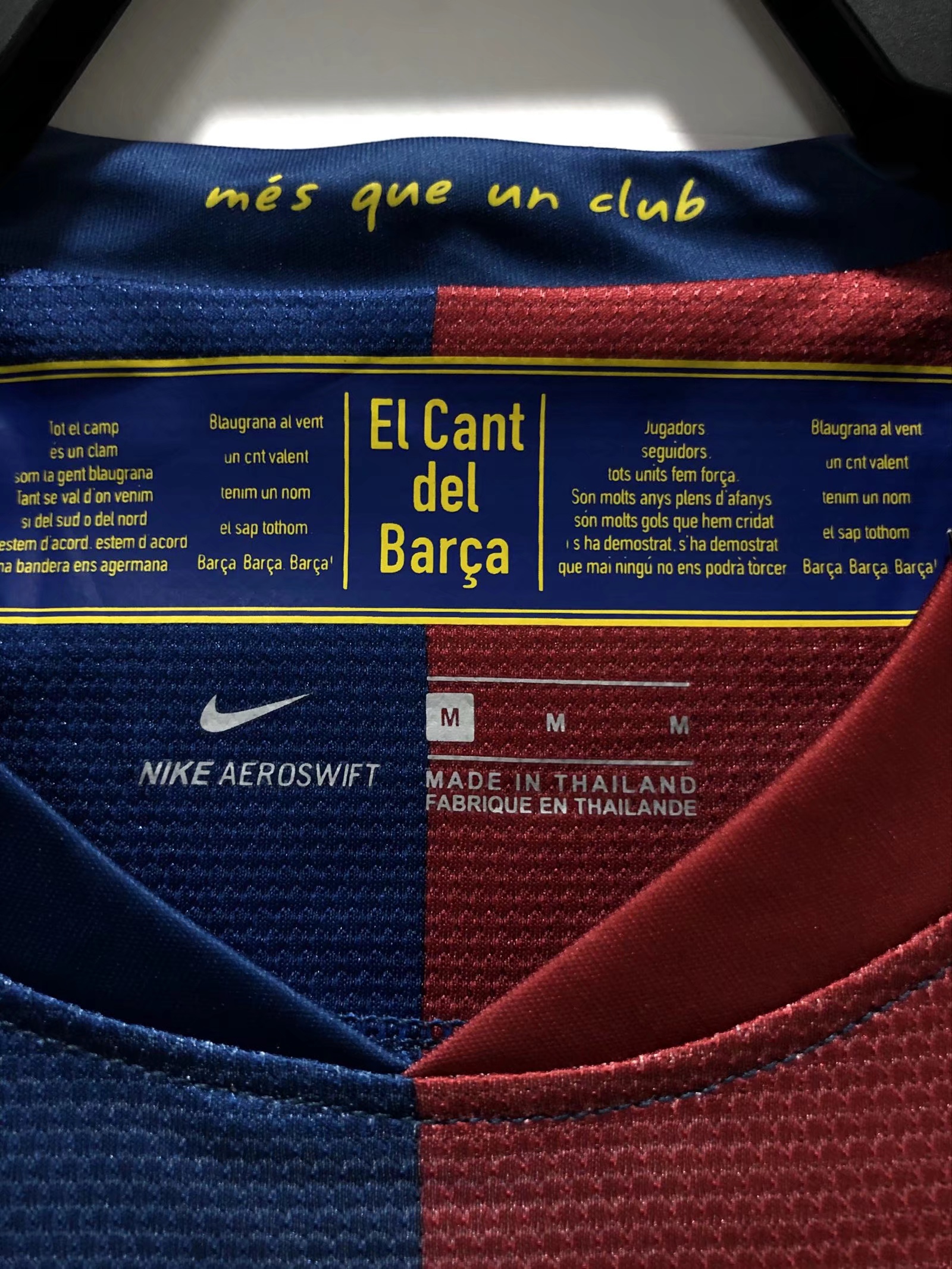 2008/09 Barcelona Home Long Sleeve Champions League Edition Retro Football Jersey