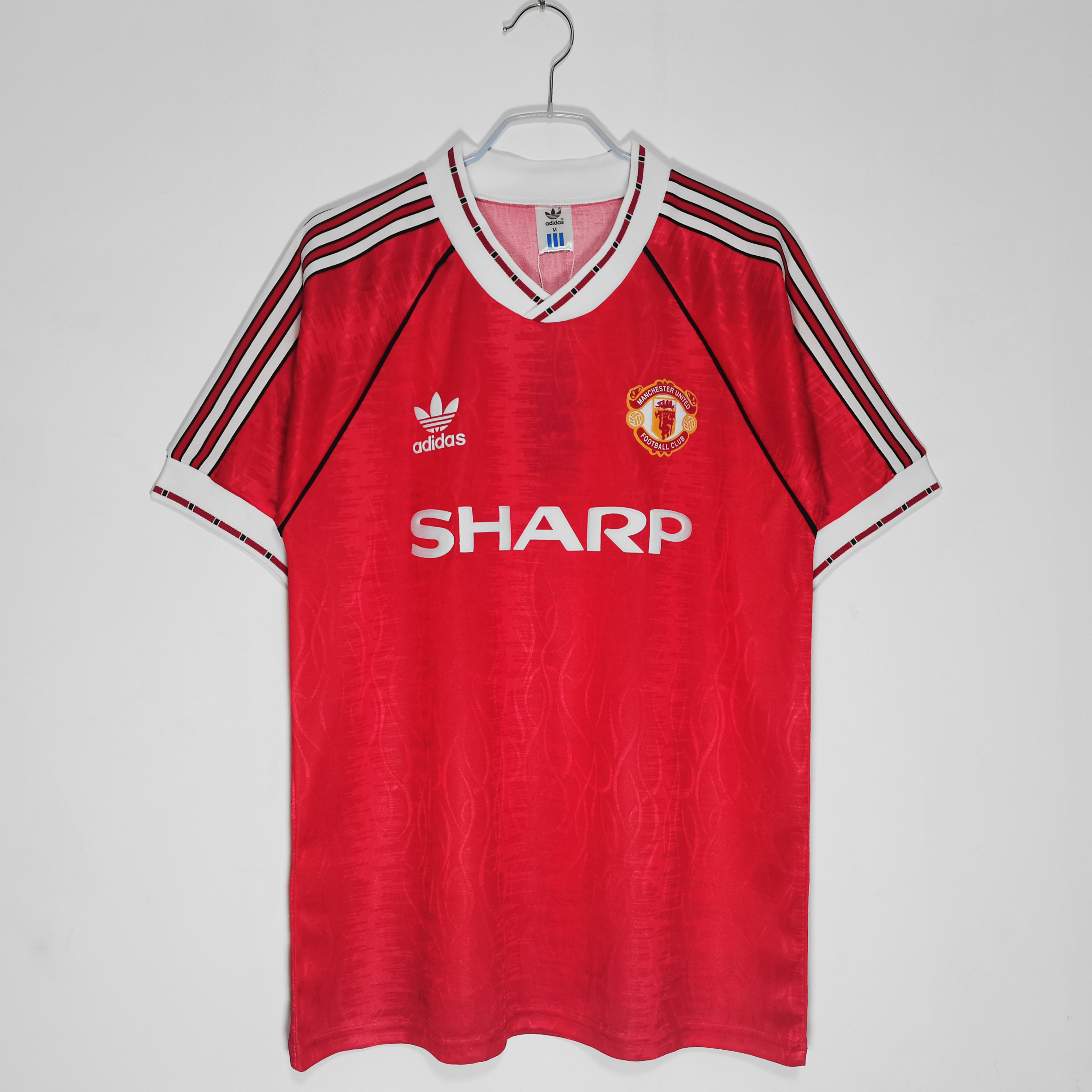 1991-92 Manchester United Home MUFC Retro Football Shirt