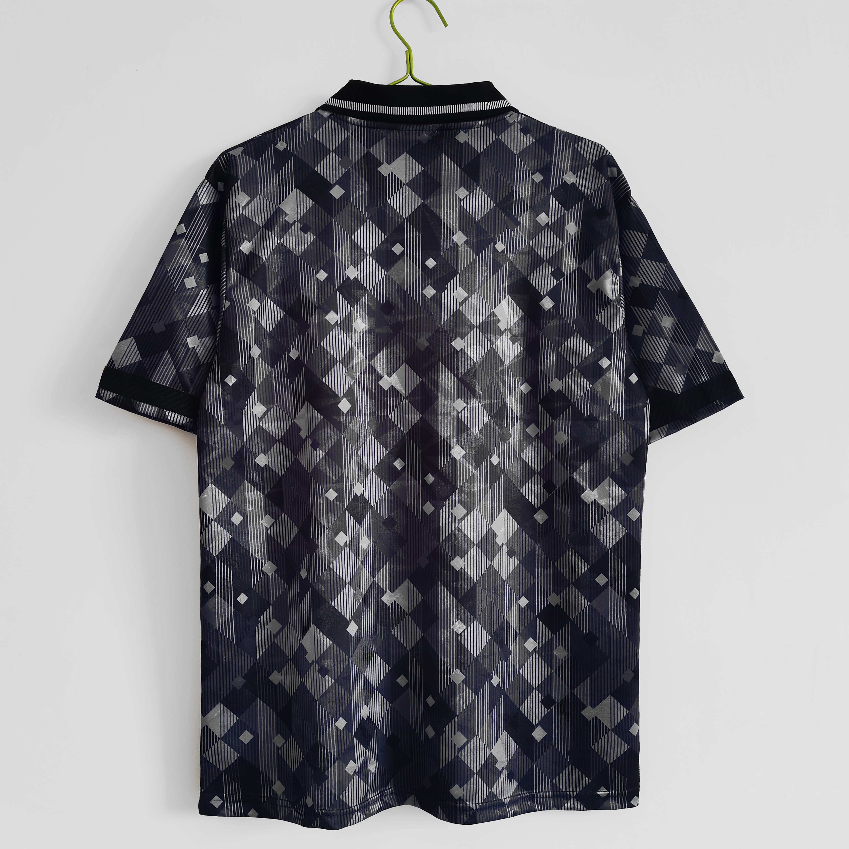 1990 England Away National Team Retro Football Jersey（No Umbro）