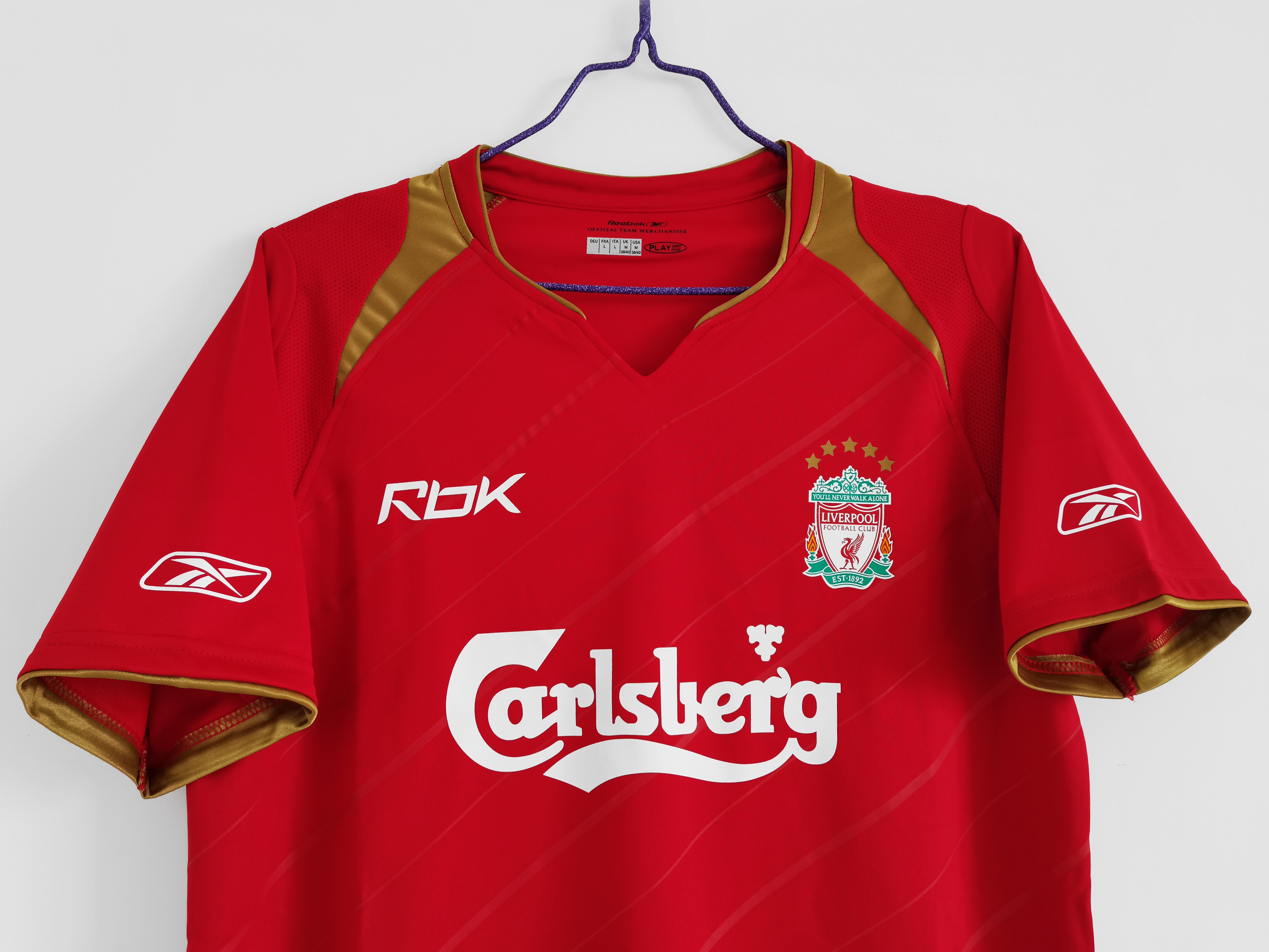 2005/06 Liverpool Home Vintage Shirt
