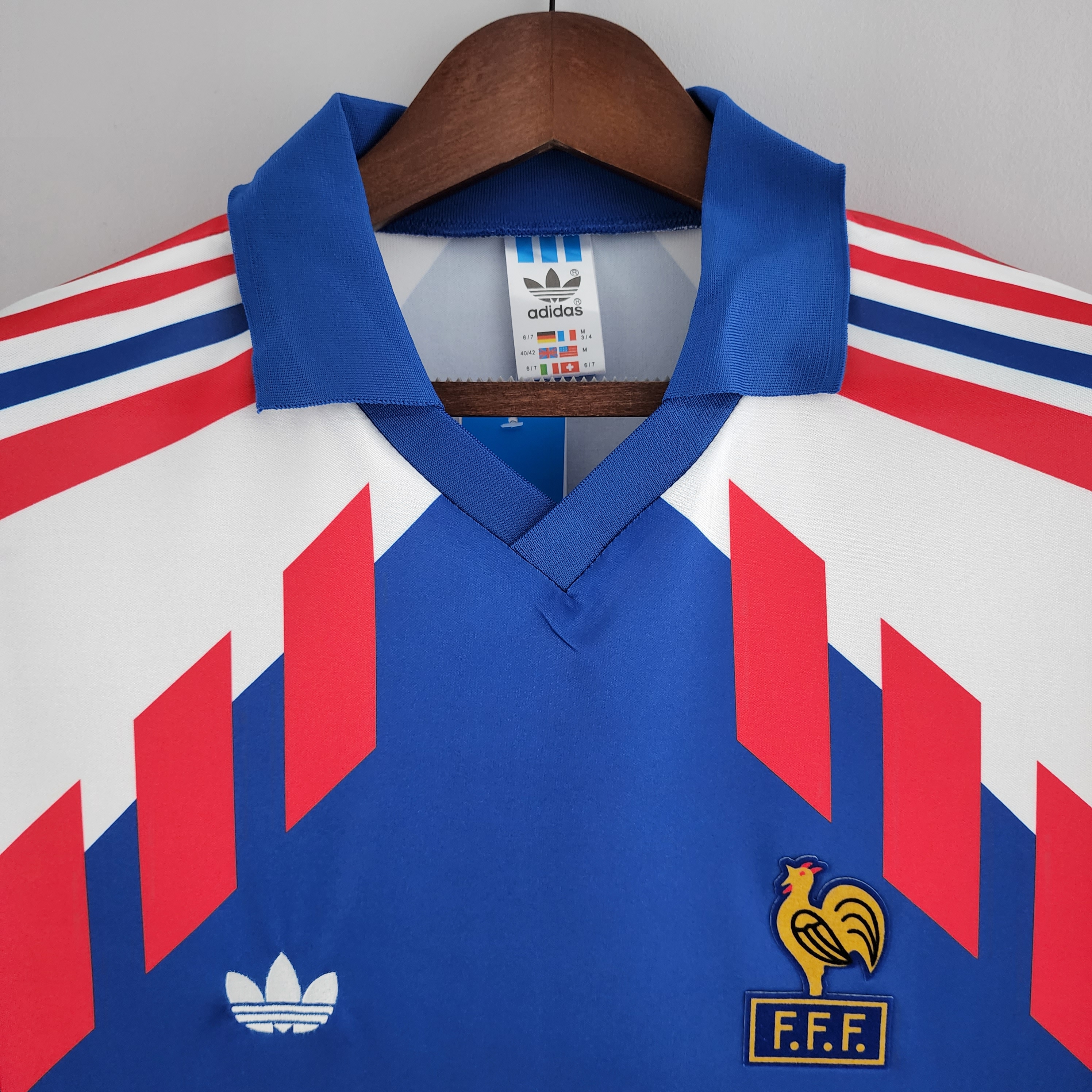 1988/90 France National Team Short sleeve Vintage Shirts