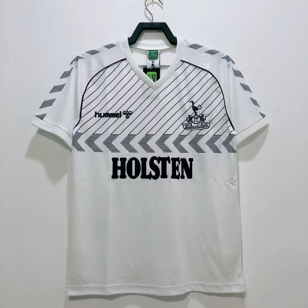 1986 Tottenham Hotspur Home Retro Football Shirt