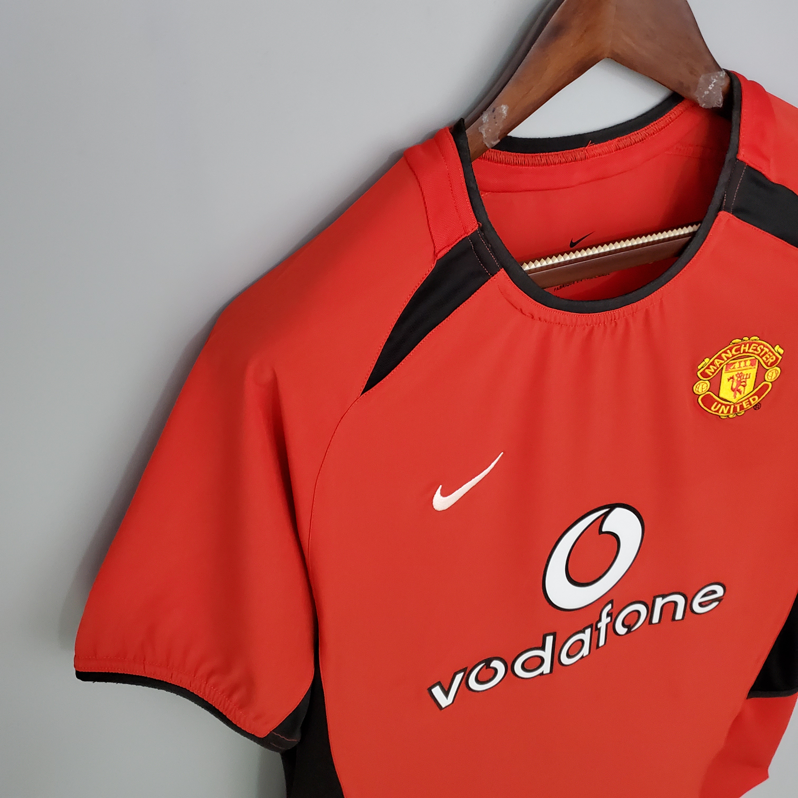 2002/04 Manchester United Home MUFC Retro Football Shirt M-U