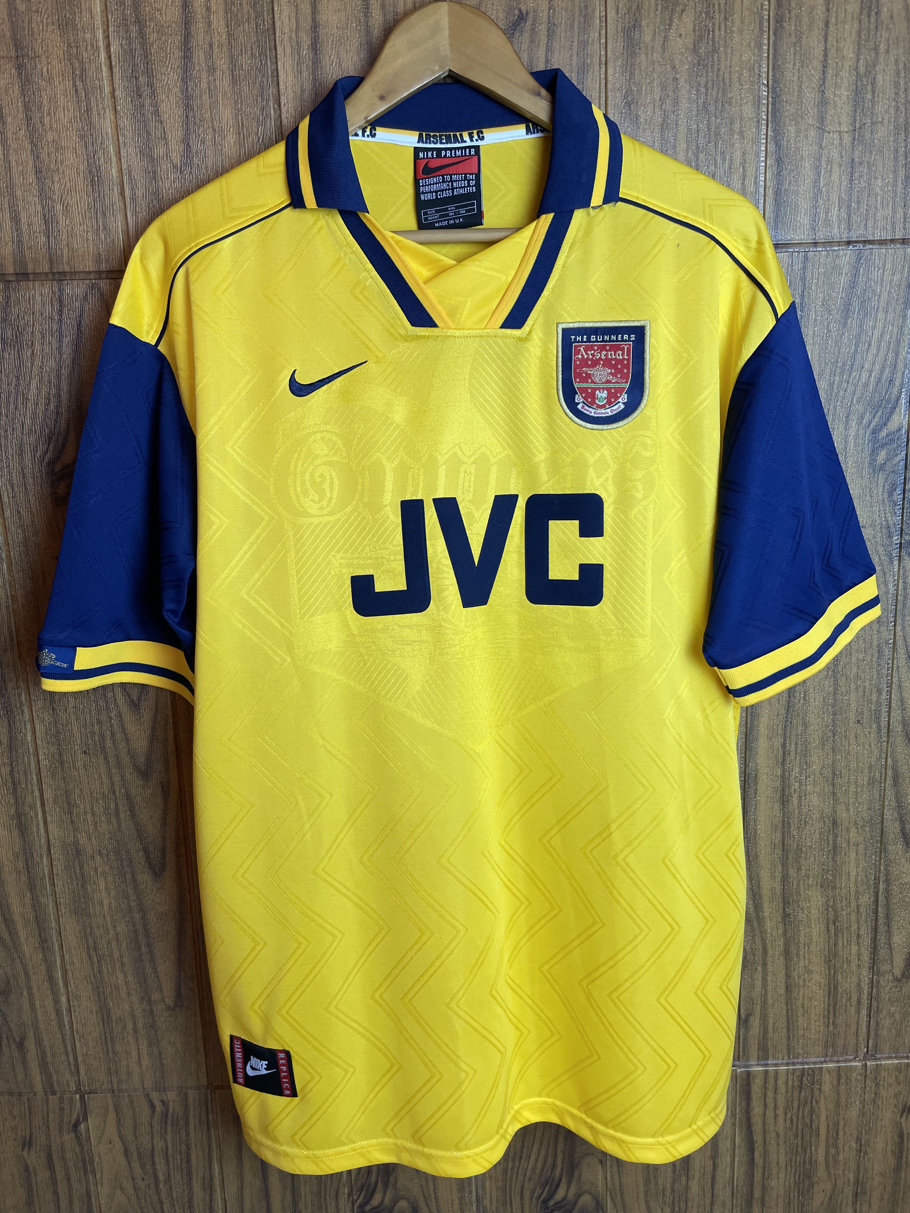 1996/97 Arsenal Away Retro Shirt