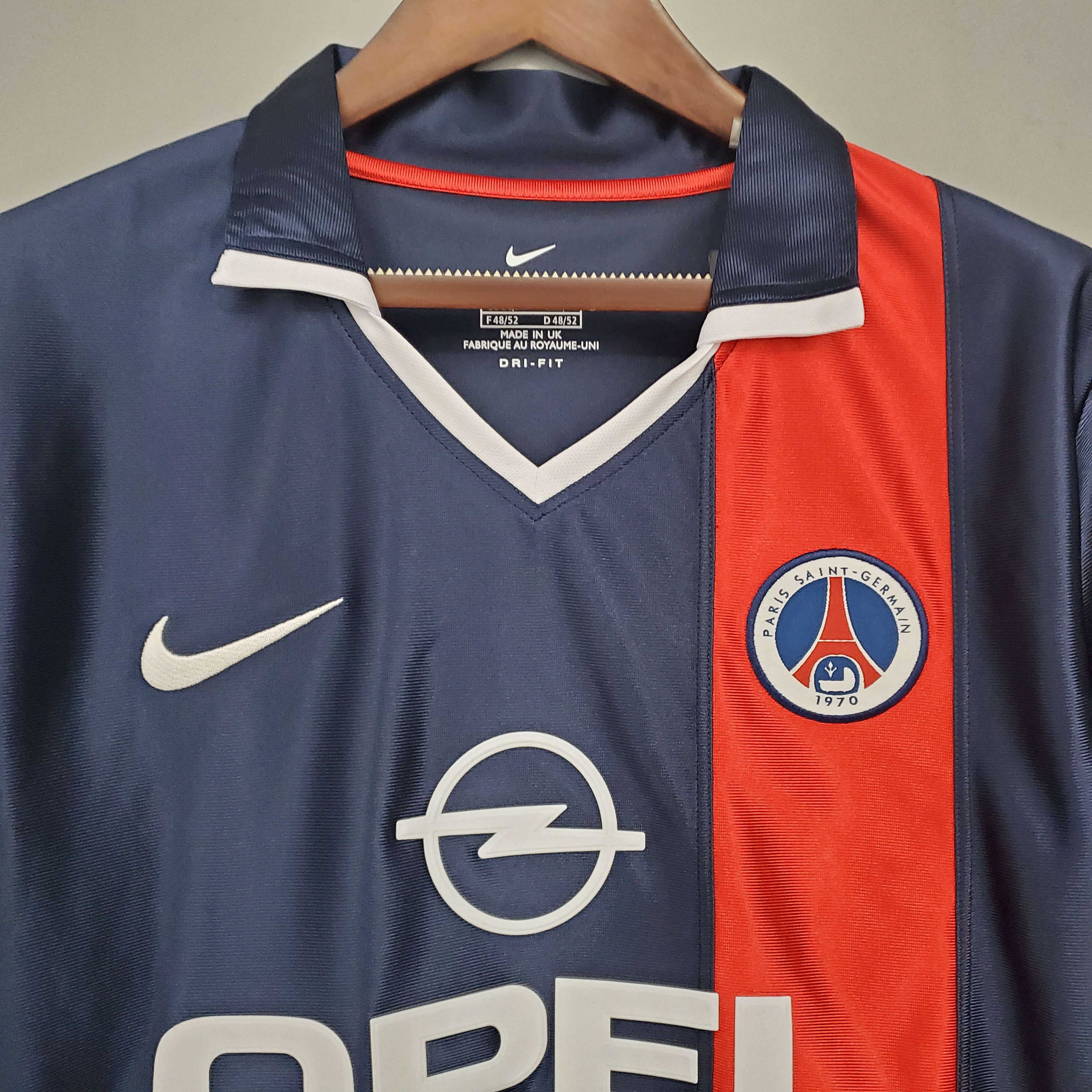 2001 Paris Saint-Germain Home PSG Retro Football Shirt