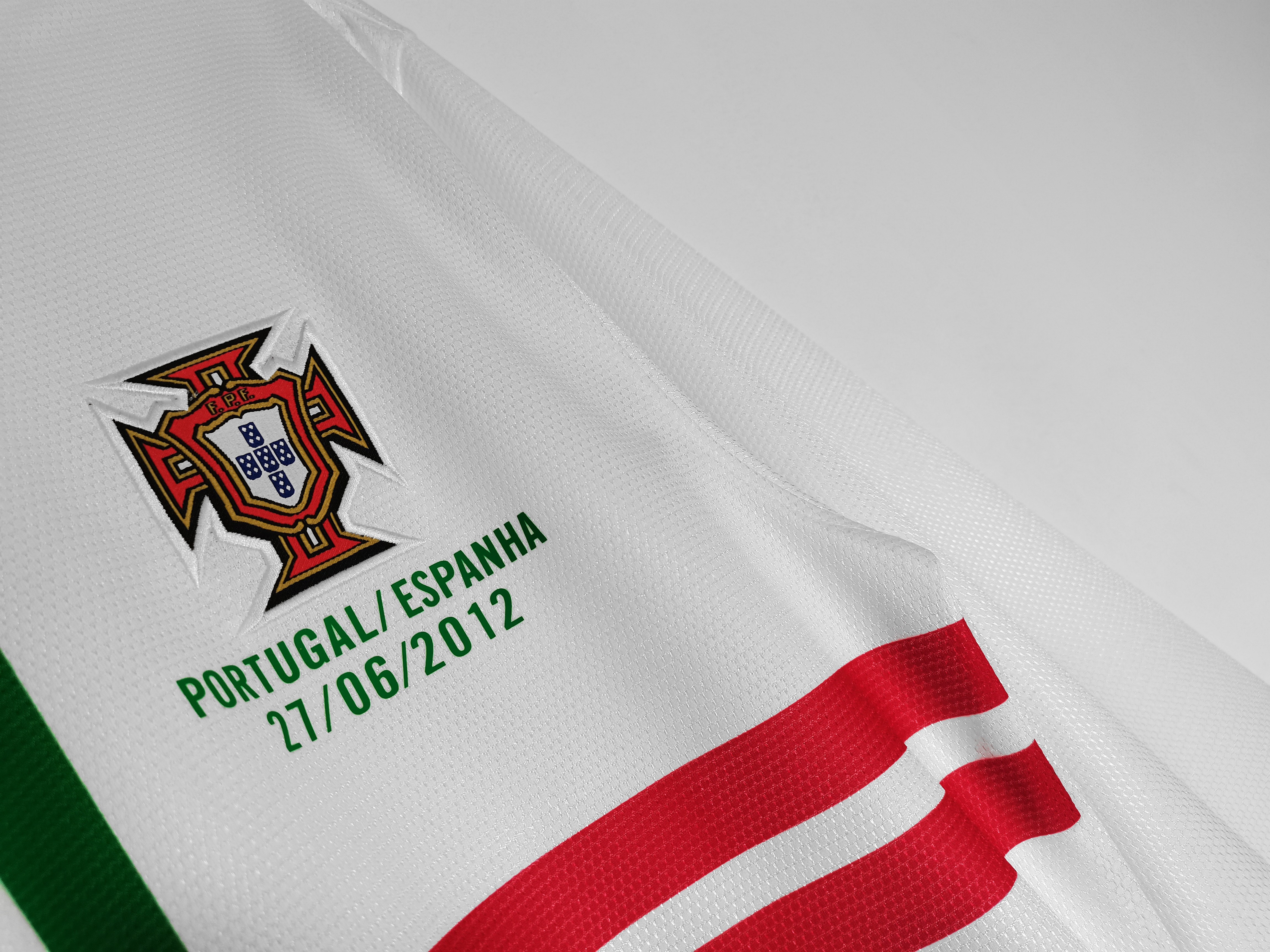 2012 Portugal Away Long Sleeve Retro Football Shirt