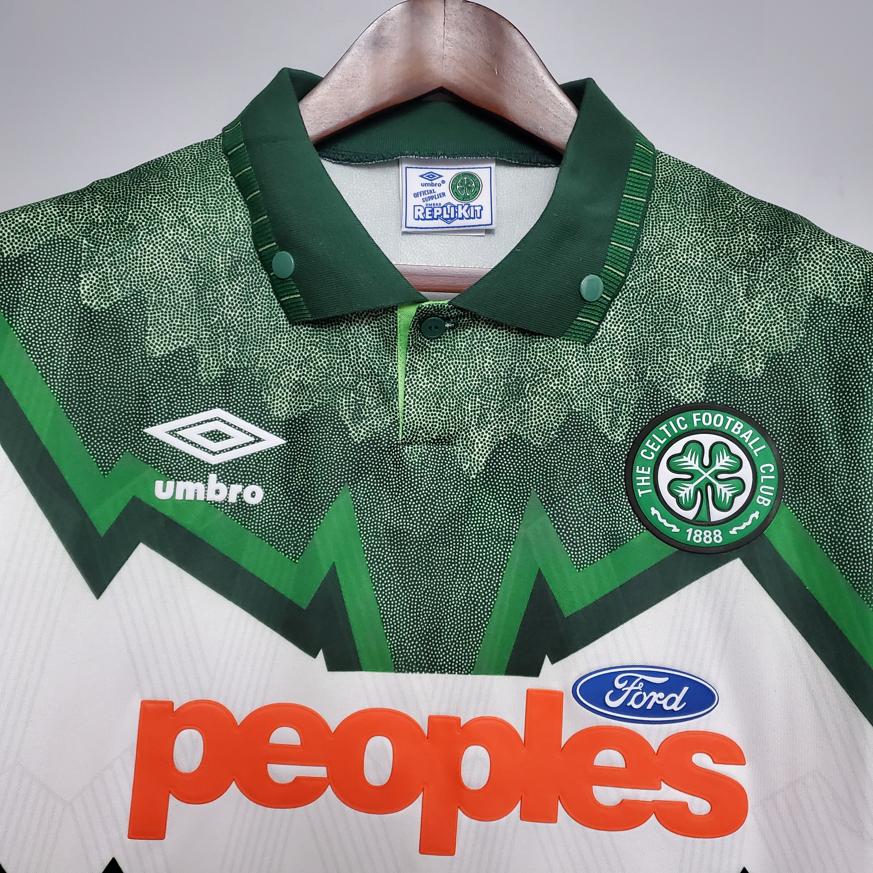 1991/92 Celtic Away Vintage Shirt
