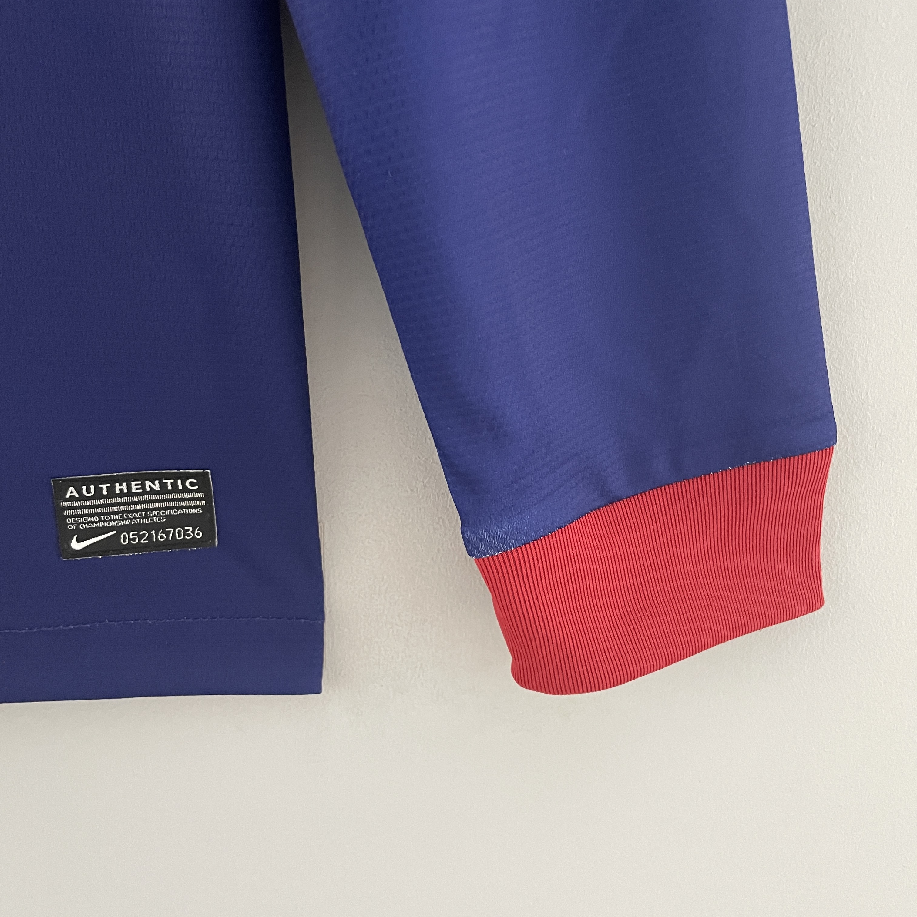 2012/13 Barcelona home  long-sleeved retro jersey