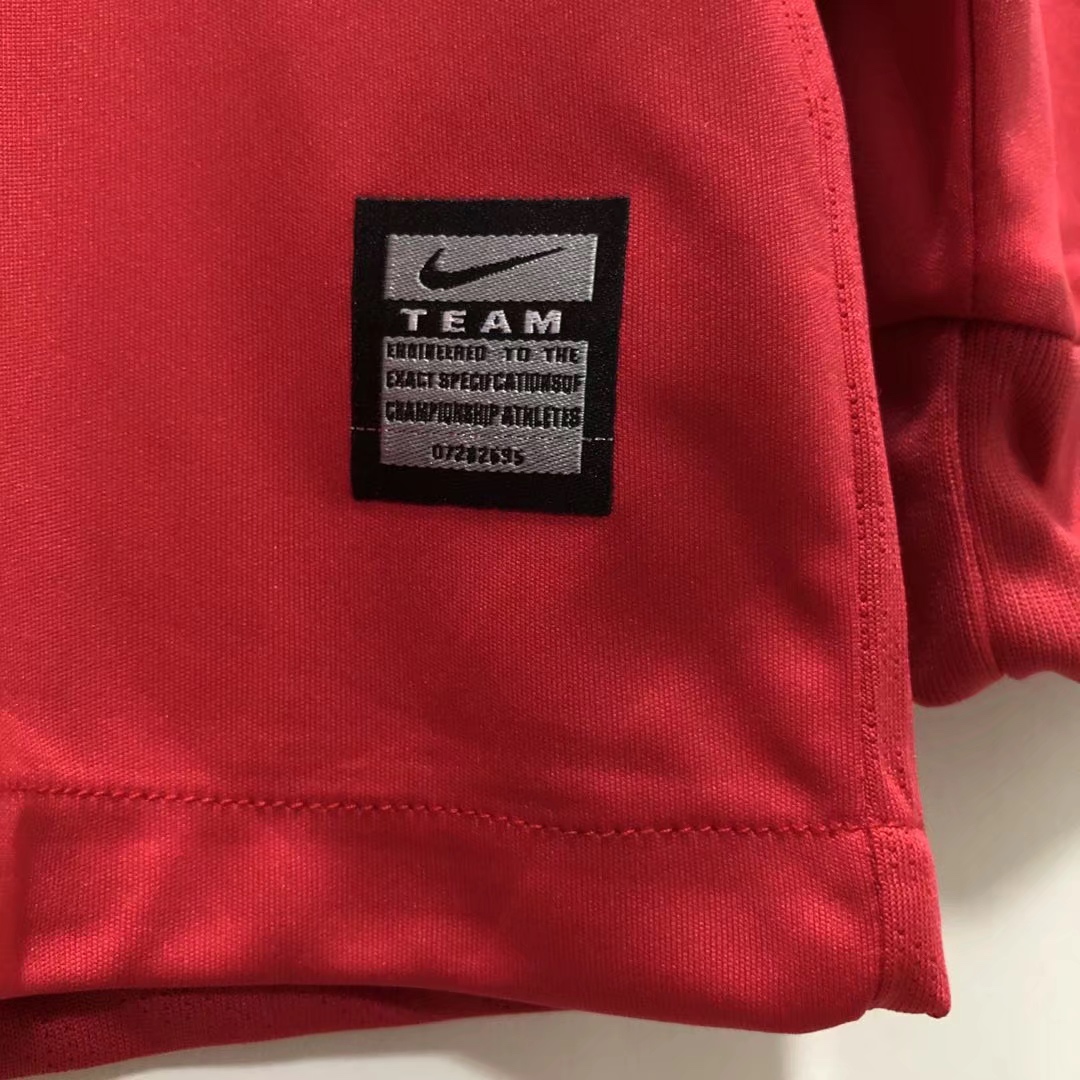 2010 Manchester United home MUFC long-sleeved retro football jersey