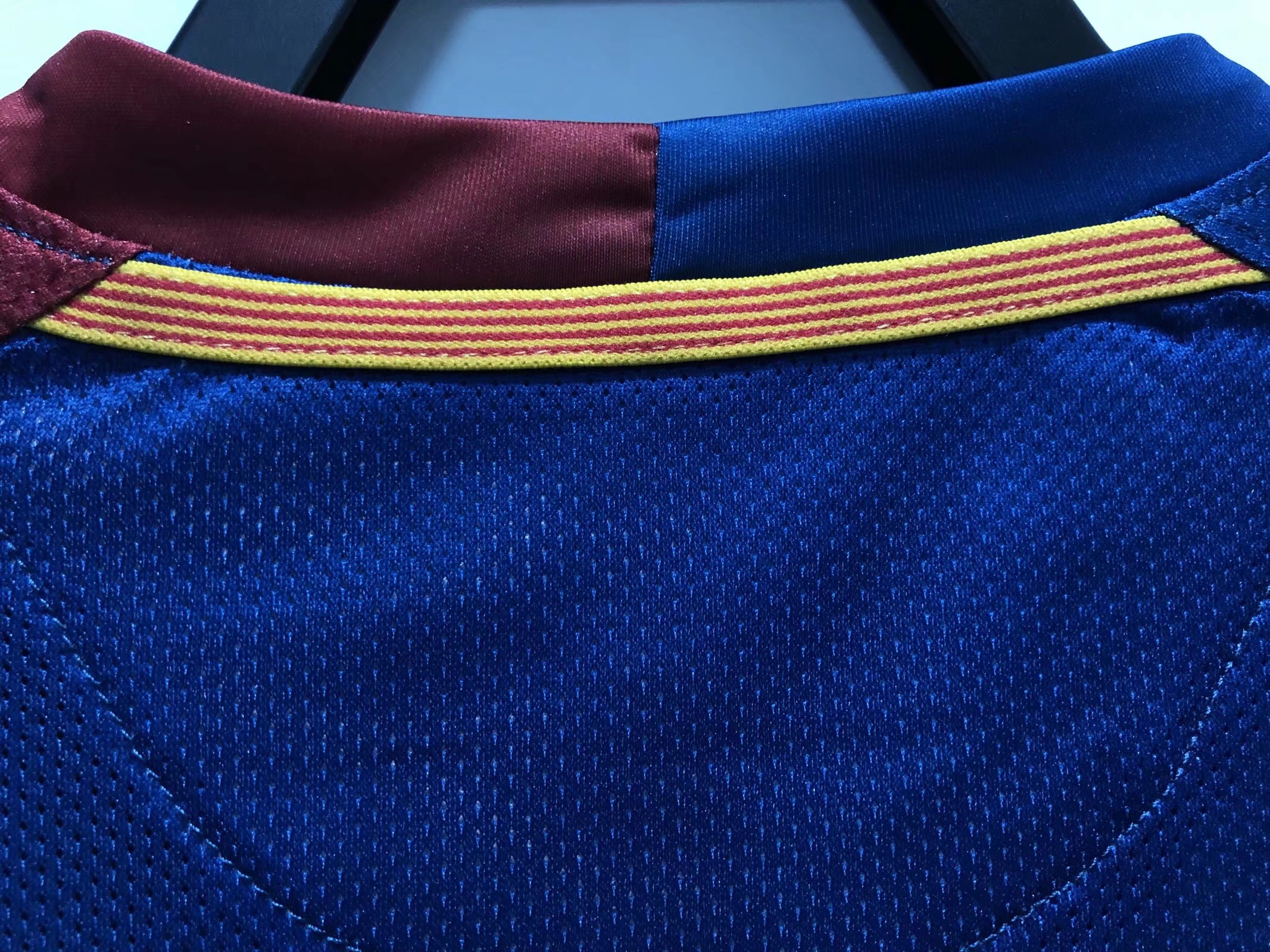 2008/09 Barcelona home short-sleeved UEFA Champions League version retro football jersey