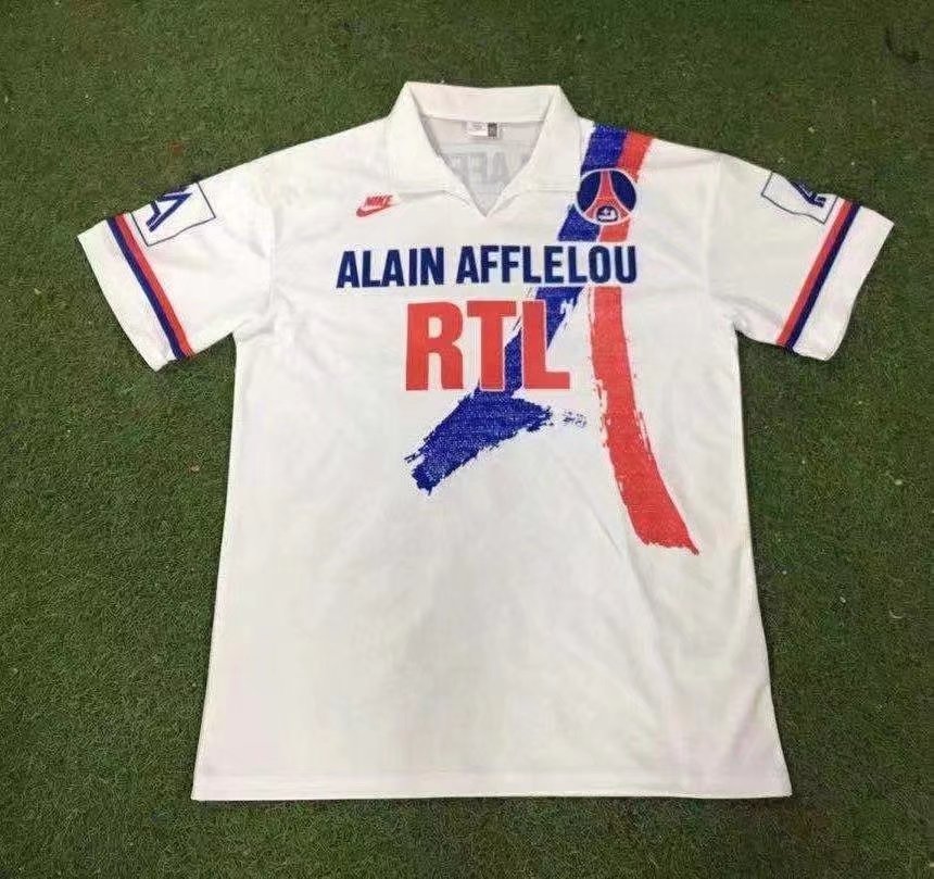 1990/91 Paris Saint-Germain PSG Away Vintage Shirt