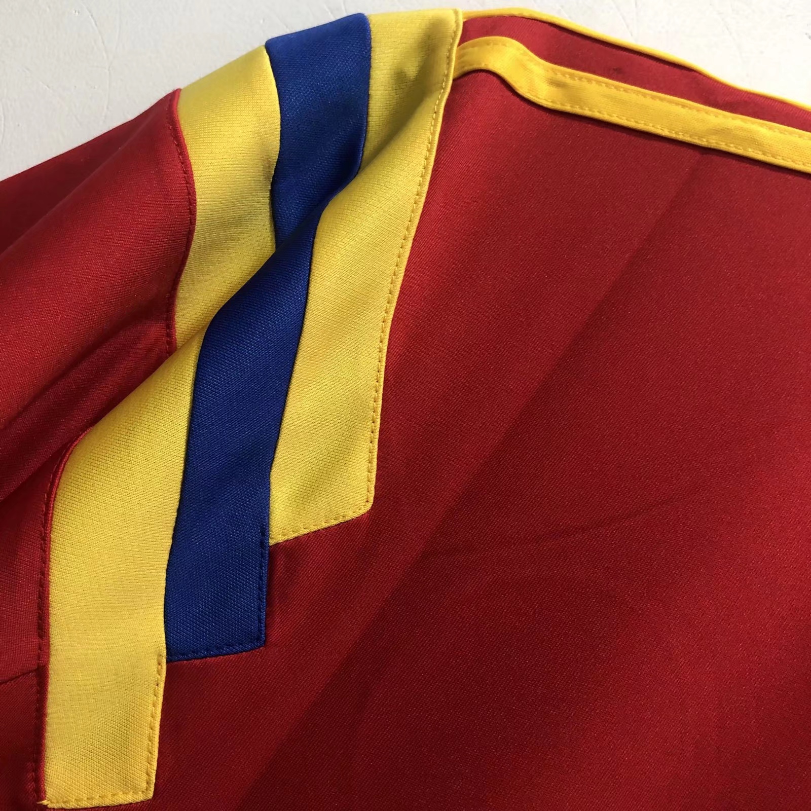 1990 Colombia Away National Team Retro Football Jersey