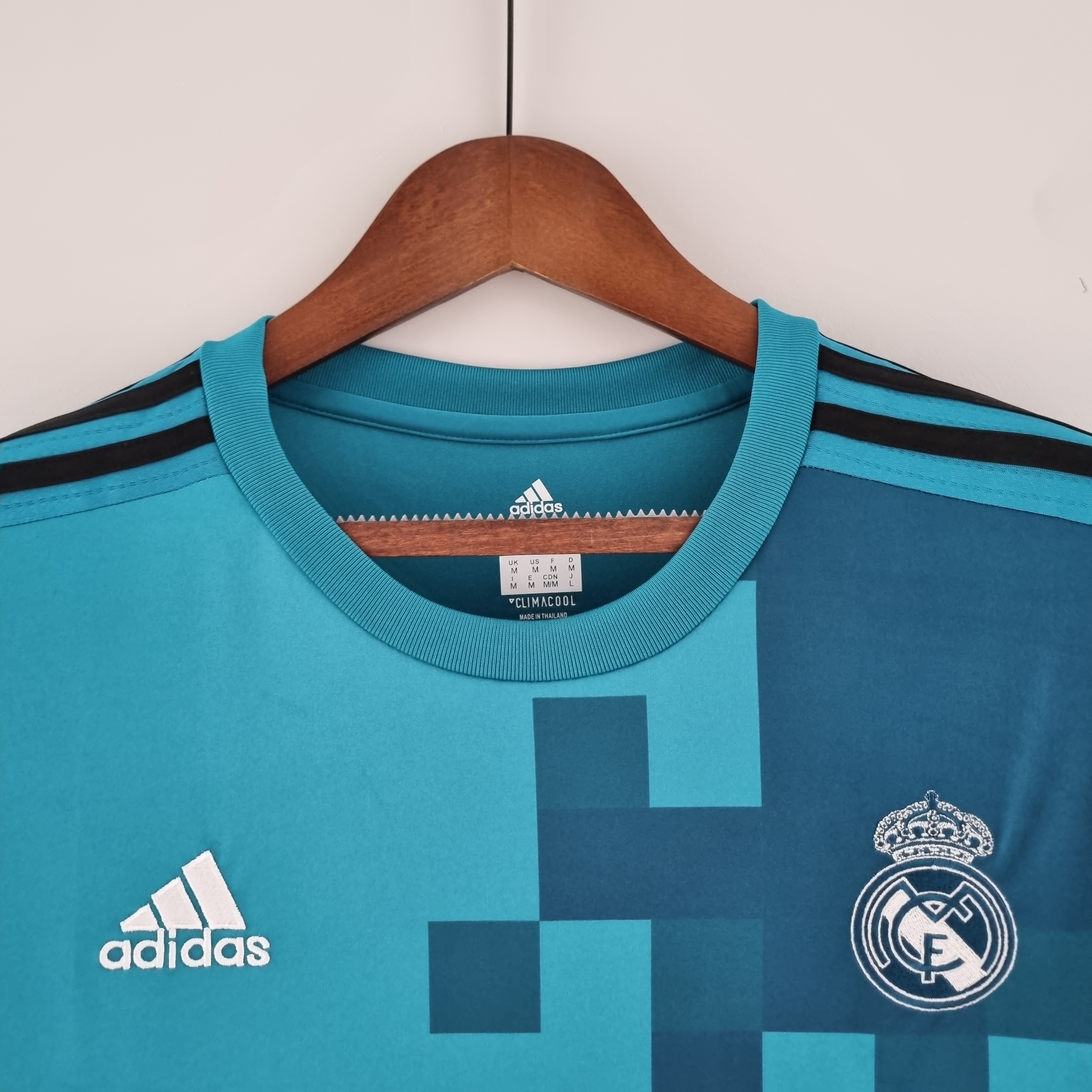 2017/18 Real Madrid Third Long Sleeve Retro Jersey