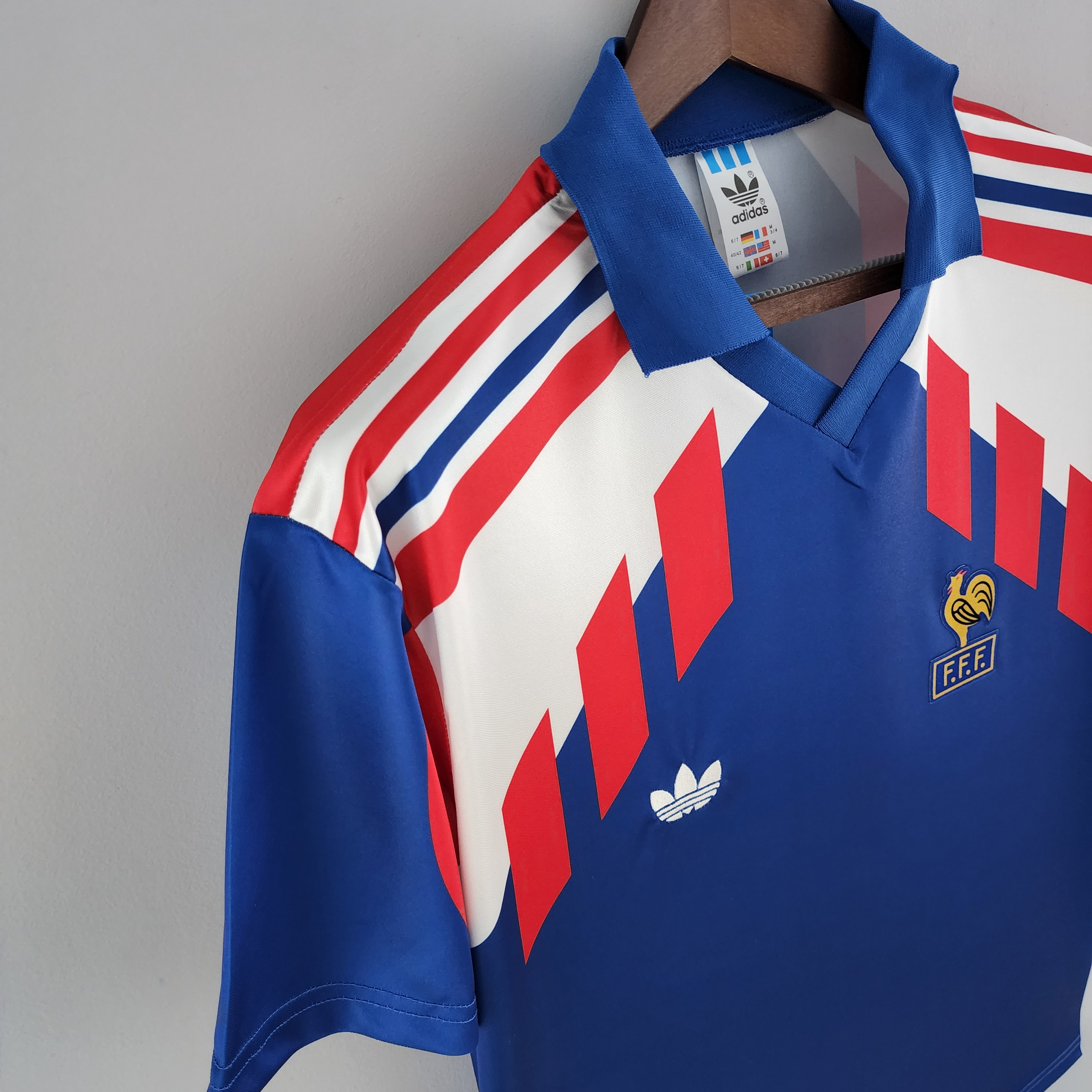 1988/90 France National Team Short sleeve Vintage Shirts