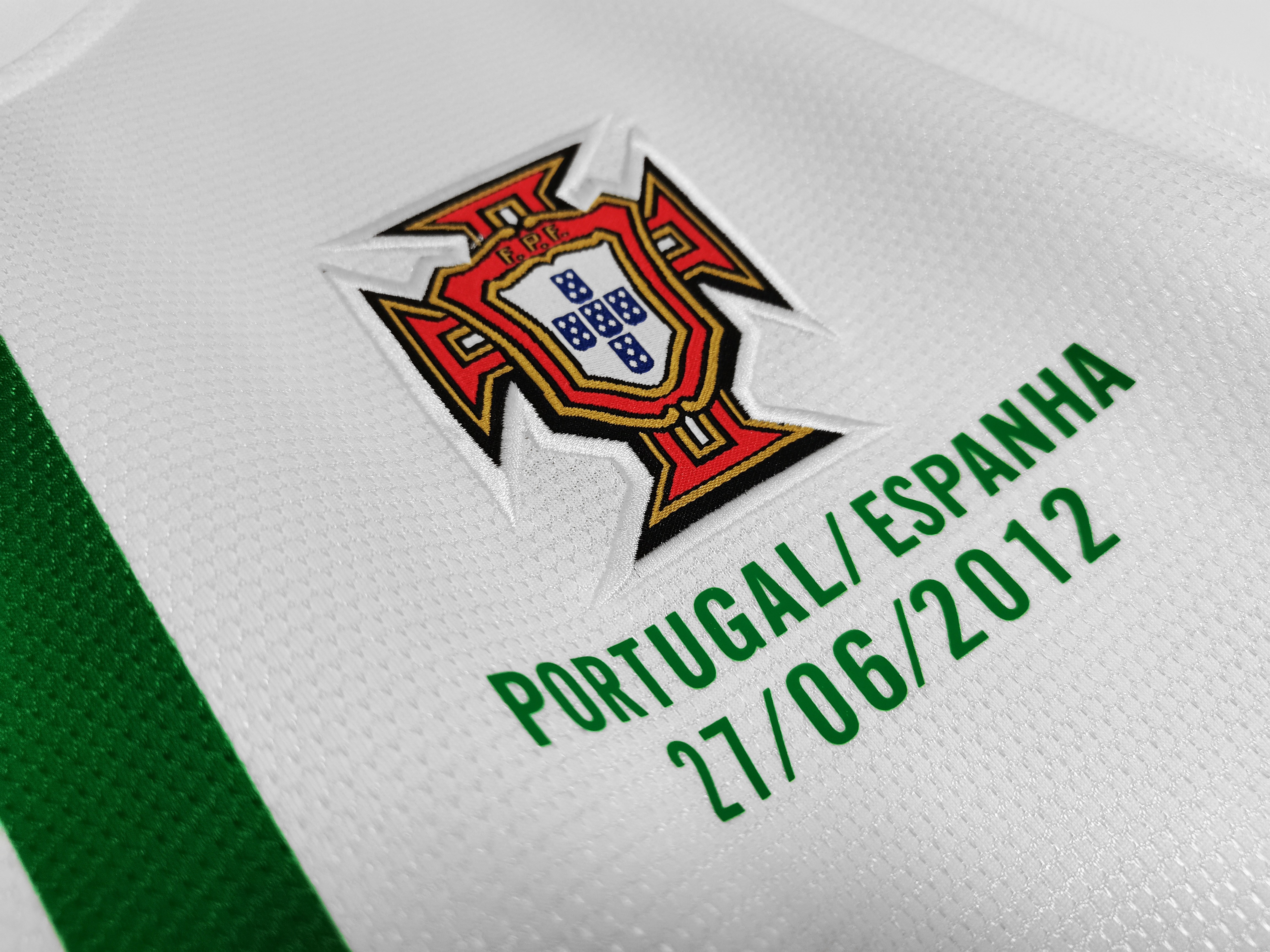 2012 Portugal Away Long Sleeve Retro Football Shirt