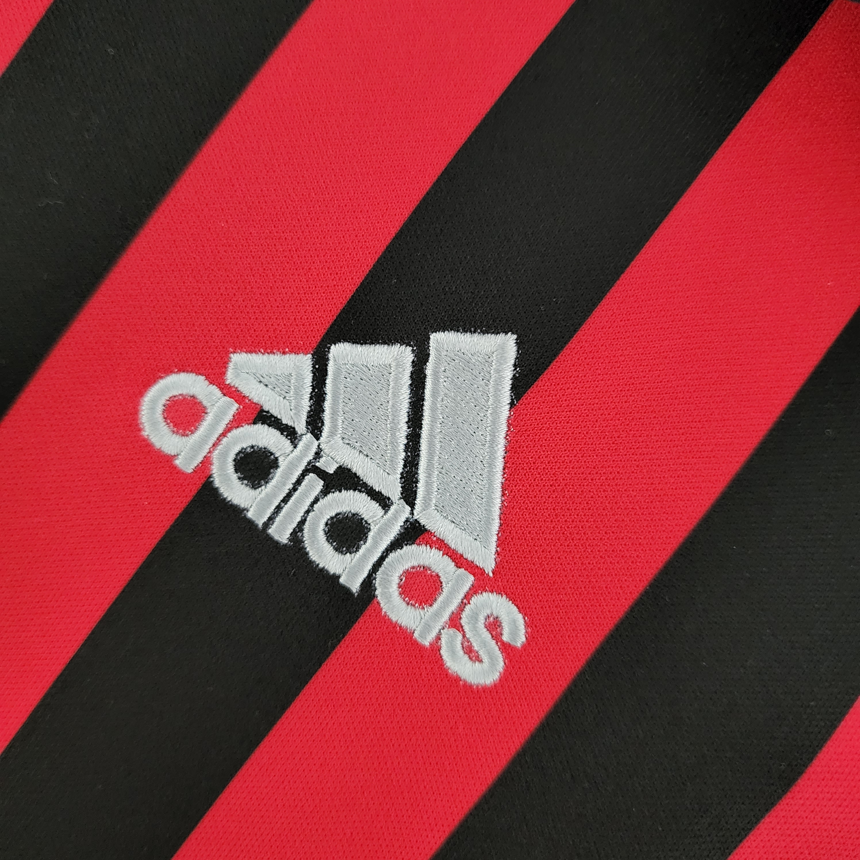 1999/00 AC Milan Home Long Sleeve Vintage Shirt