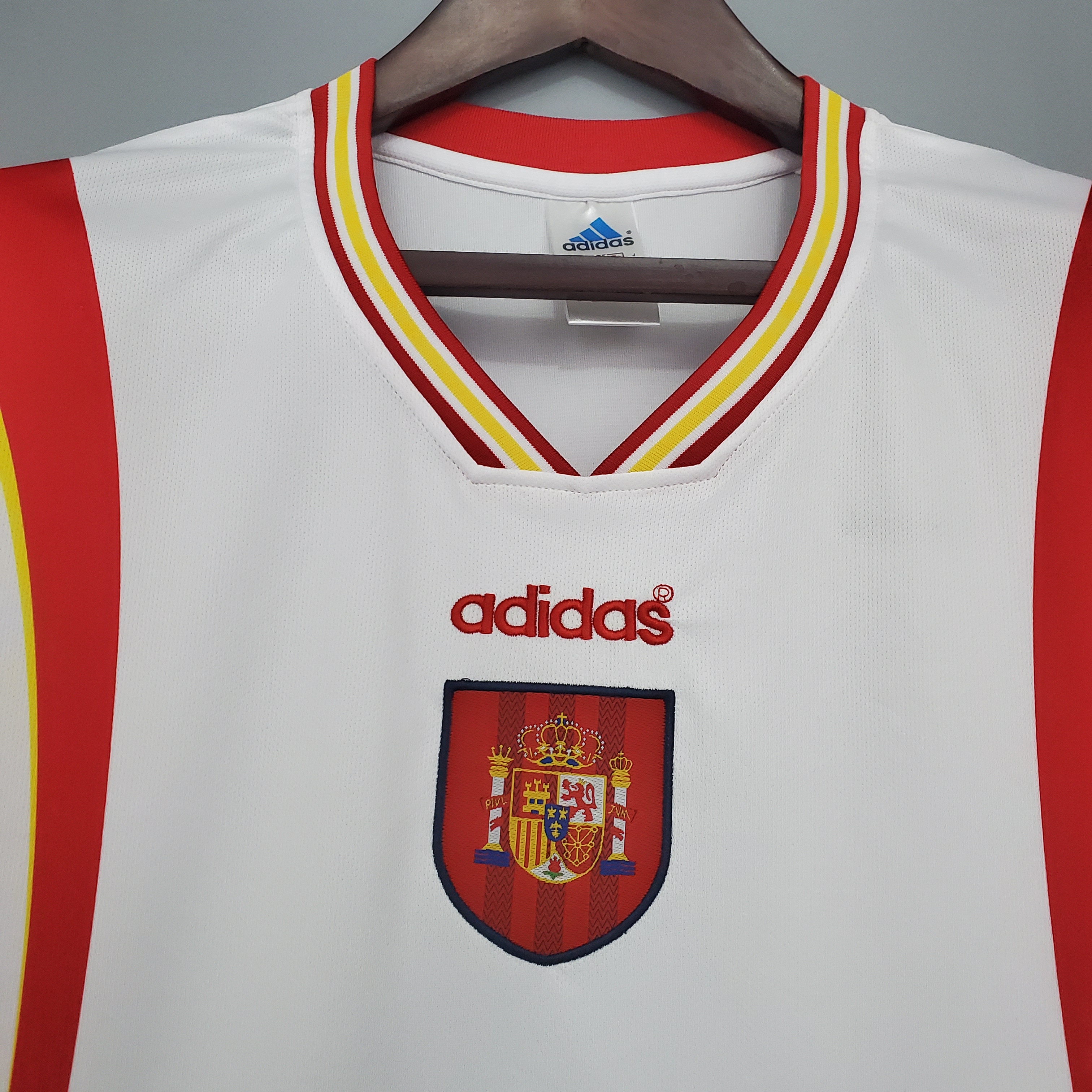 1996 Spain Away National Team Retro Football Jersey