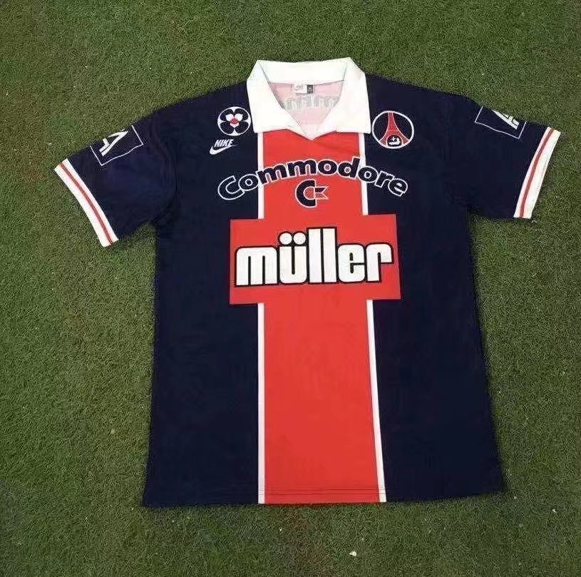 1991/92 Paris Saint-Germain PSG Home Vintage Shirt