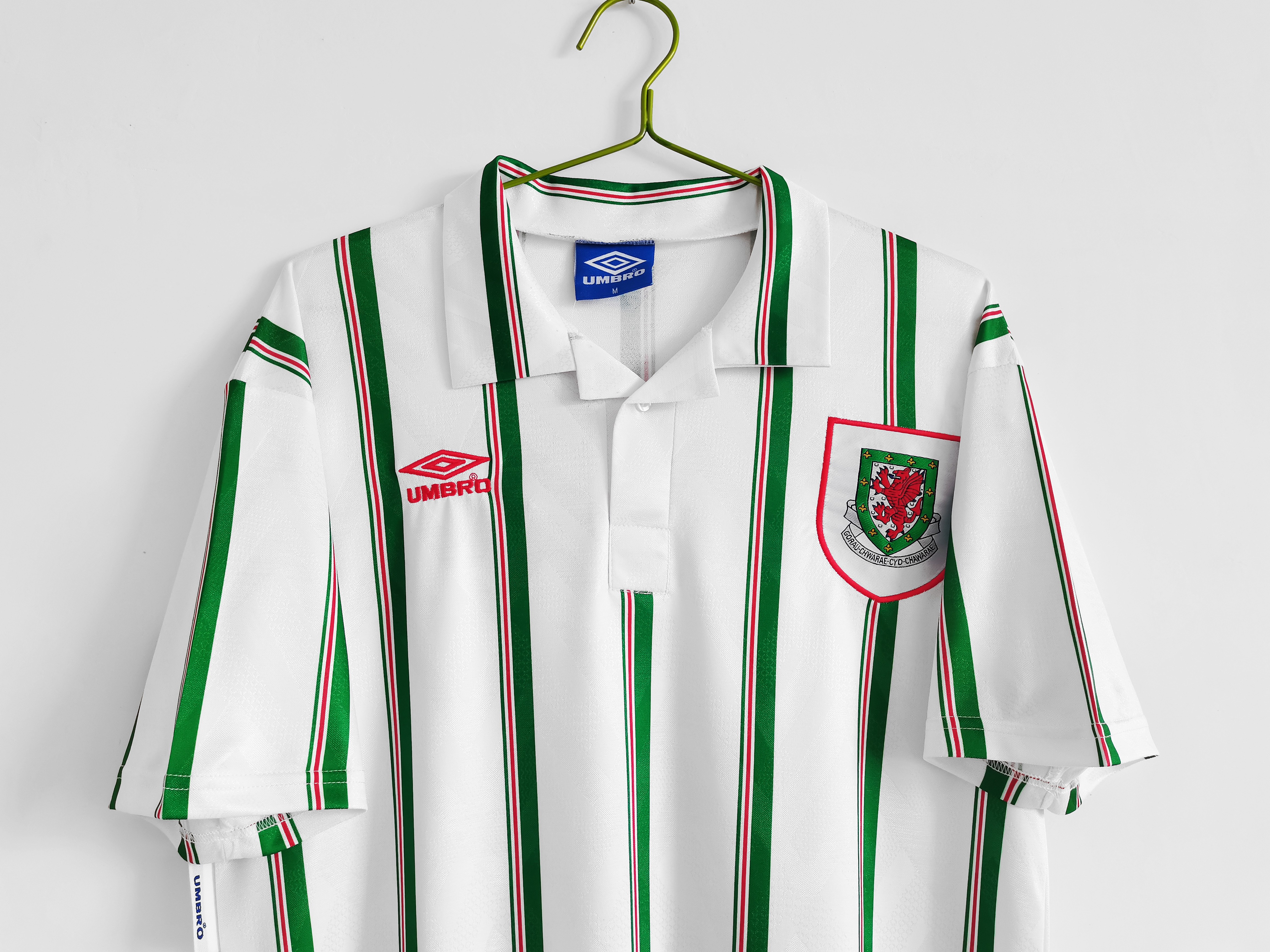 1993/95 Wales away national team retro jersey