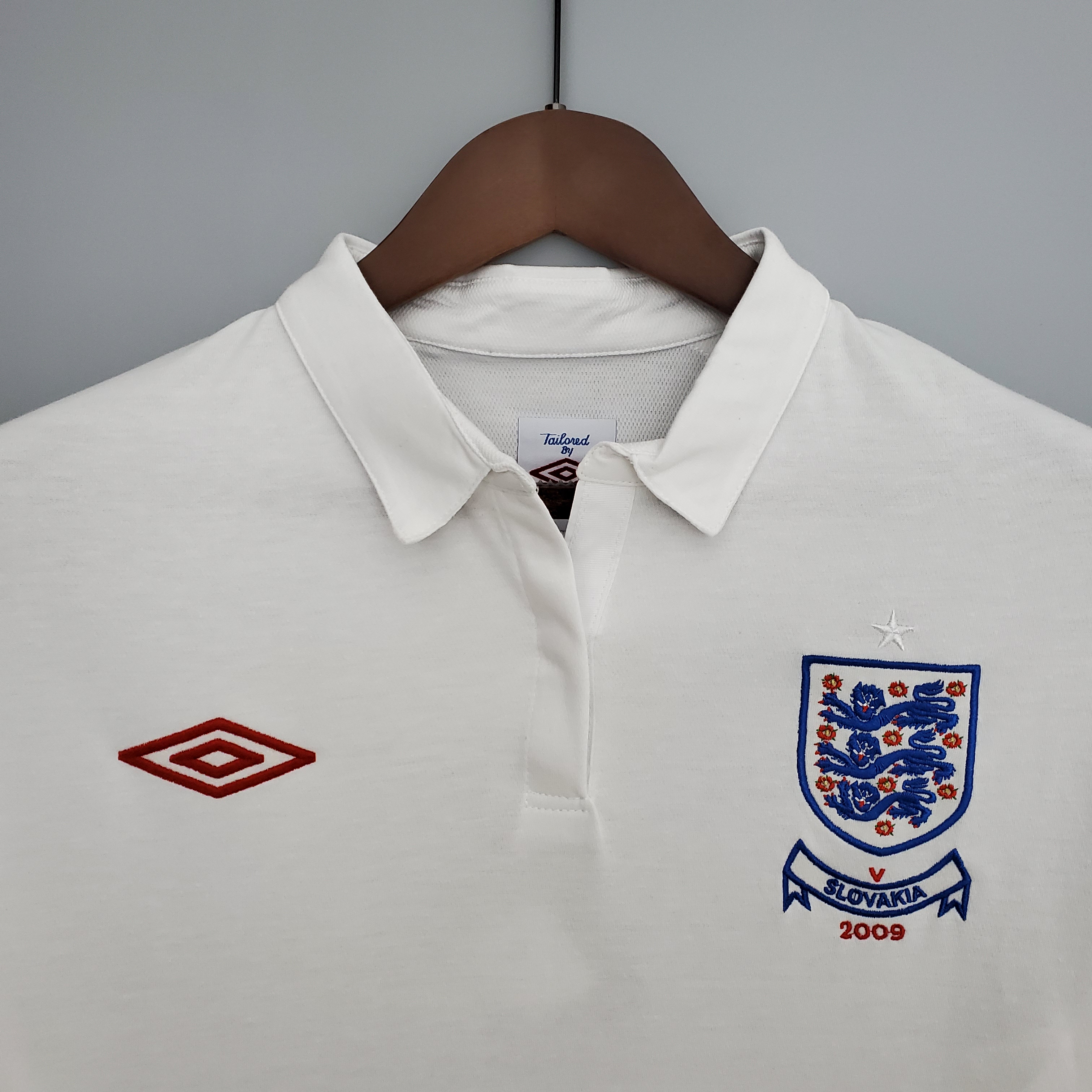 2010 England home vintage shirt