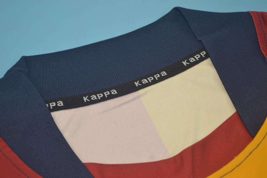 2000/01 Roma Long Sleeve Vintage Football Shirt 